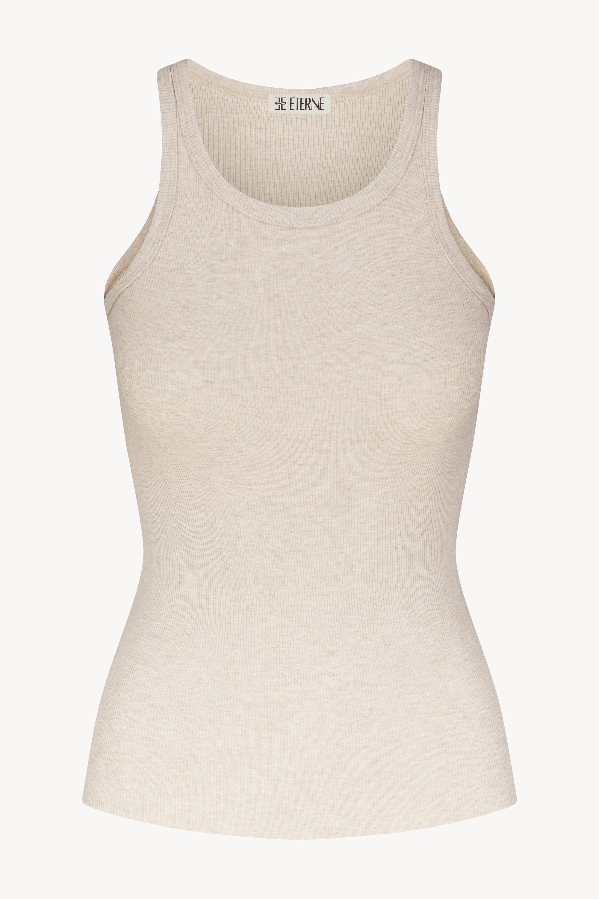 HIGH NECK FITTED TANK - ÉTERNE