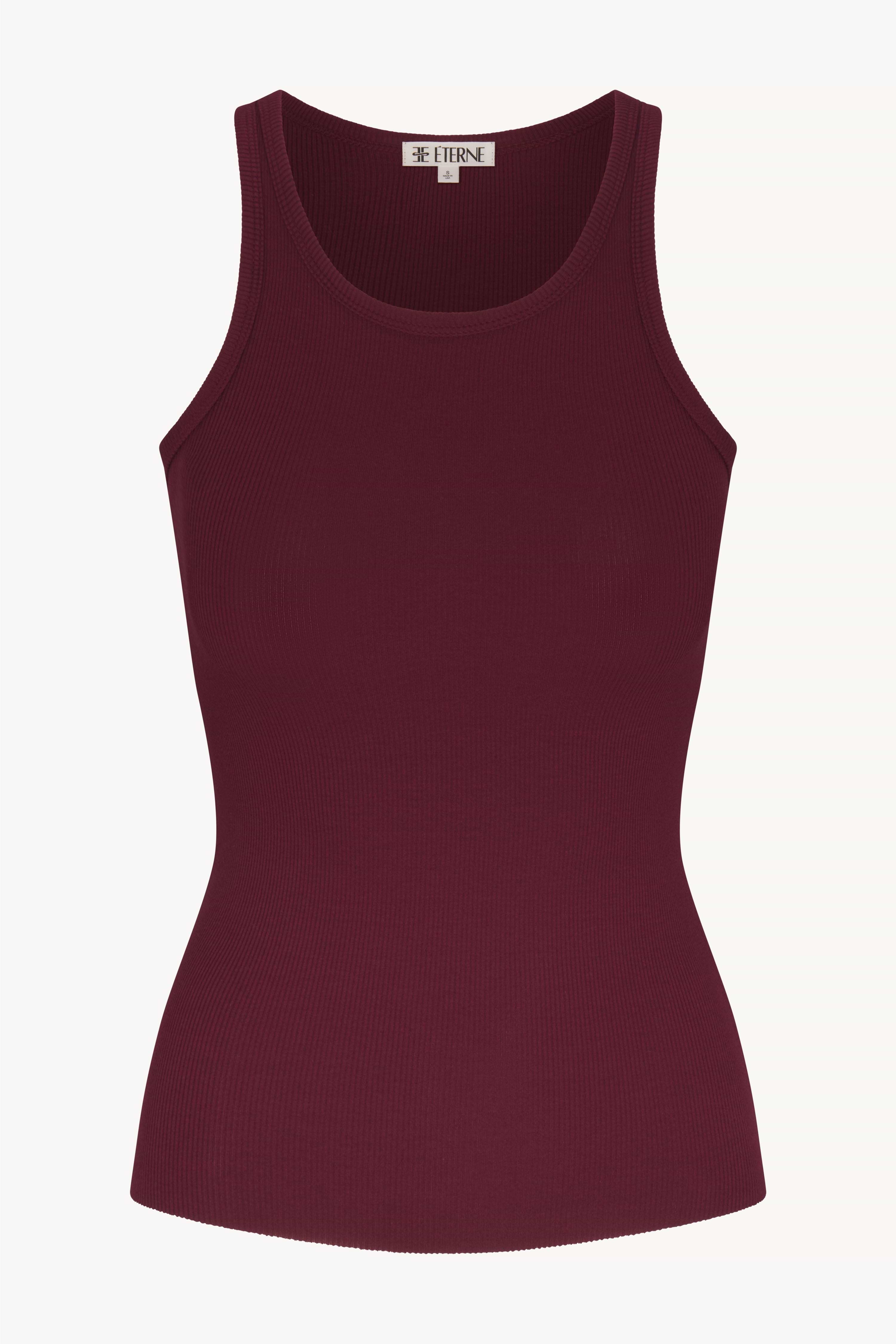 ÉTERNE HIGH NECK FITTED TANK