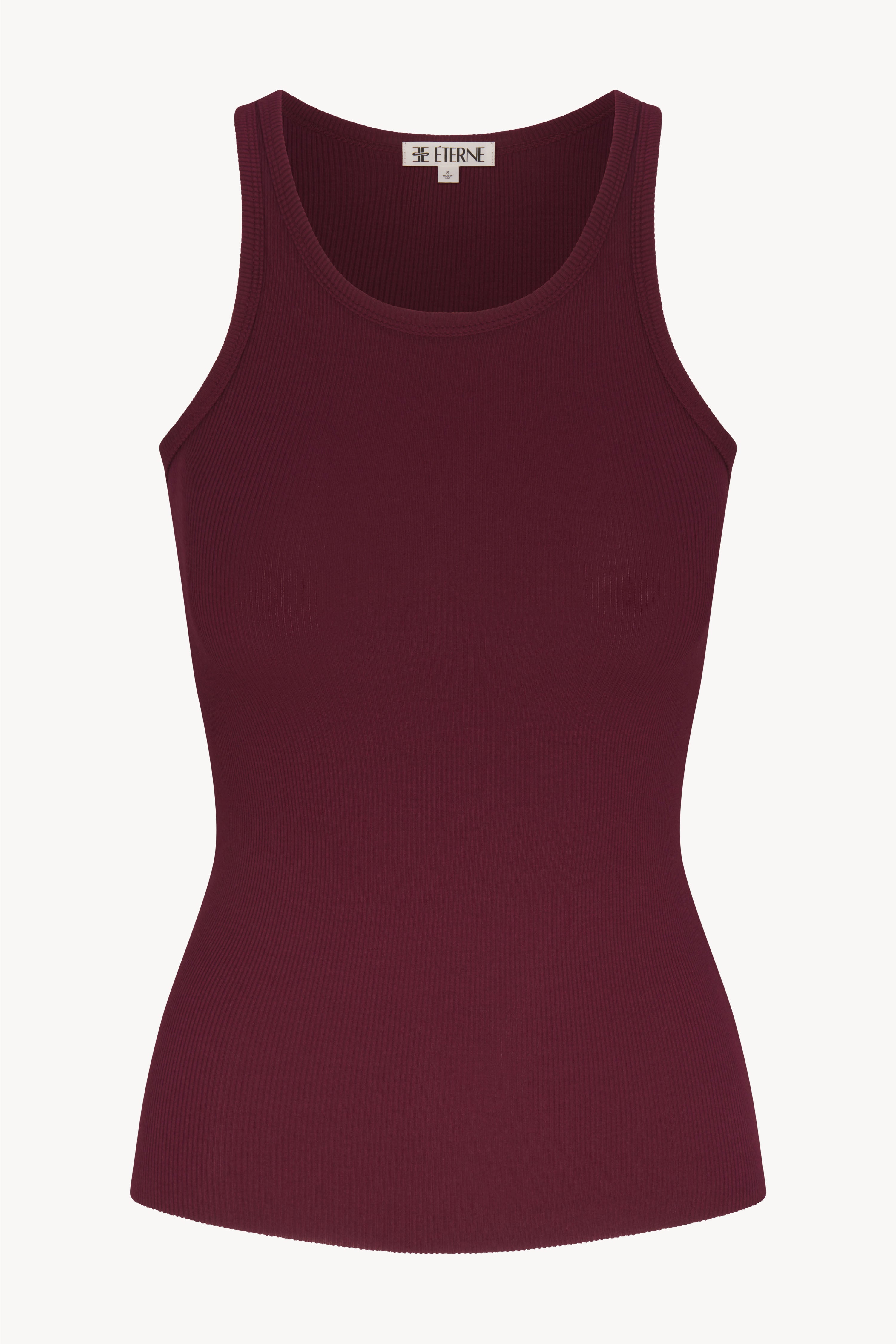 ÉTERNE HIGH NECK FITTED TANK