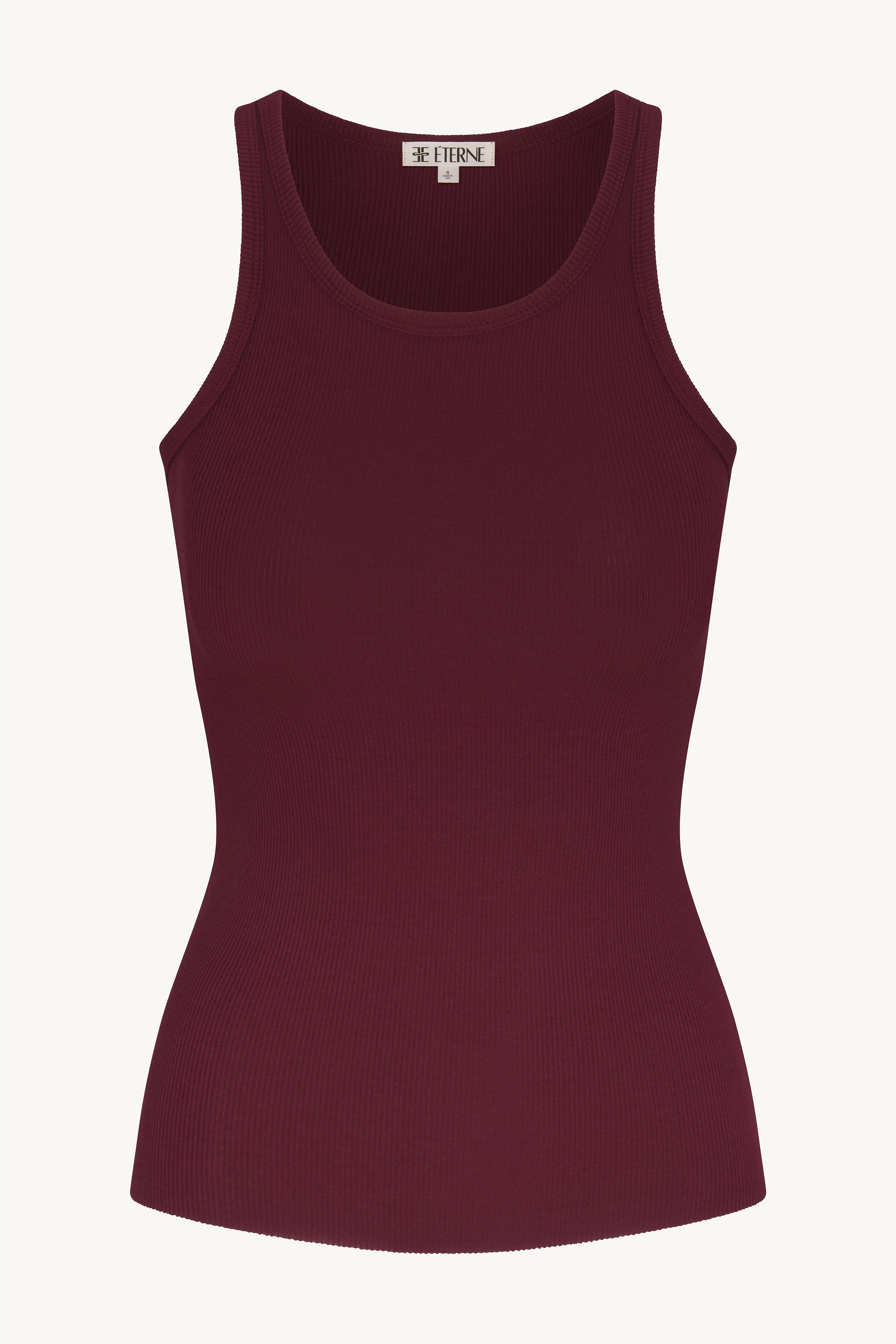 ÉTERNE HIGH NECK FITTED TANK
