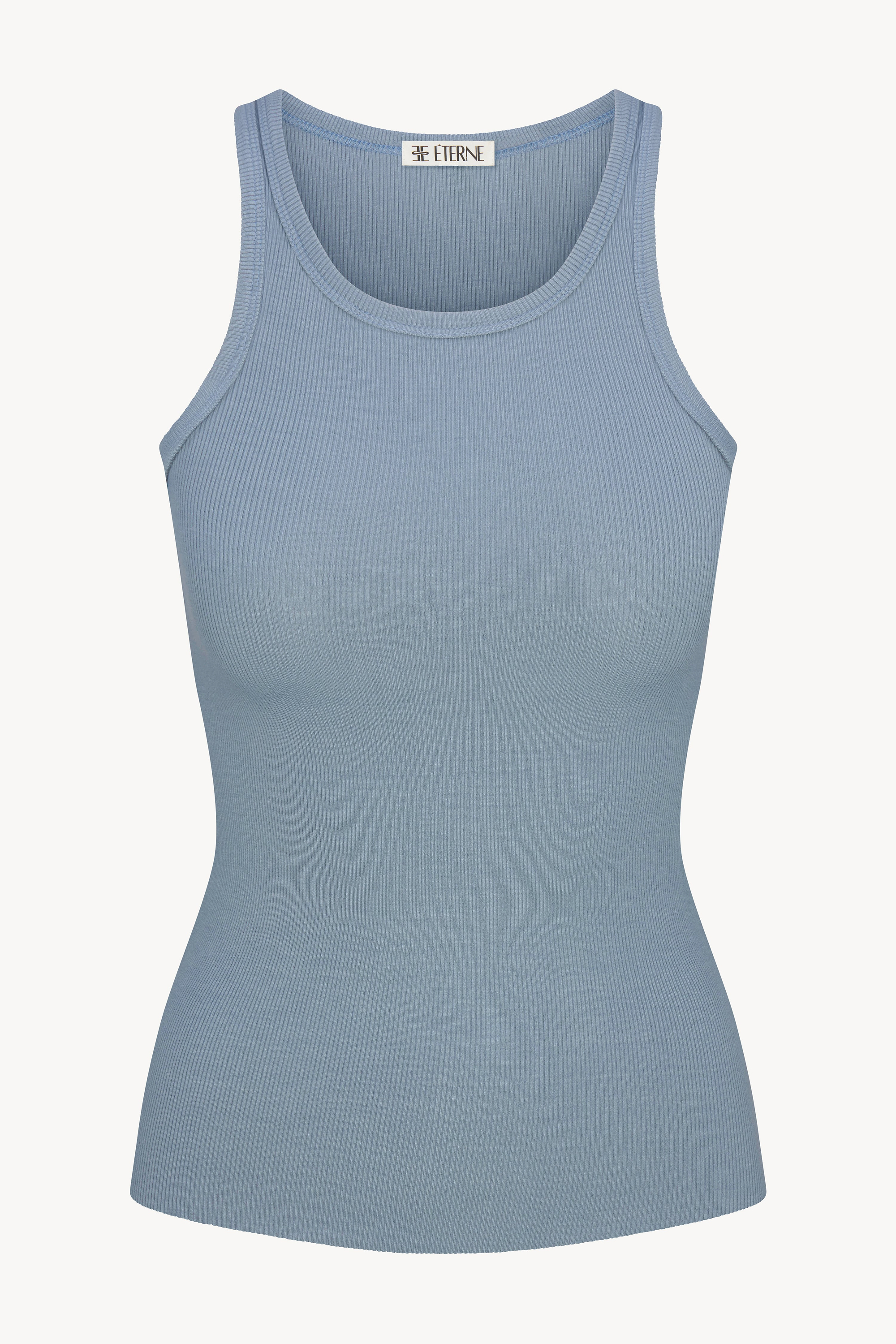 HIGH NECK FITTED TANK - ÉTERNE
