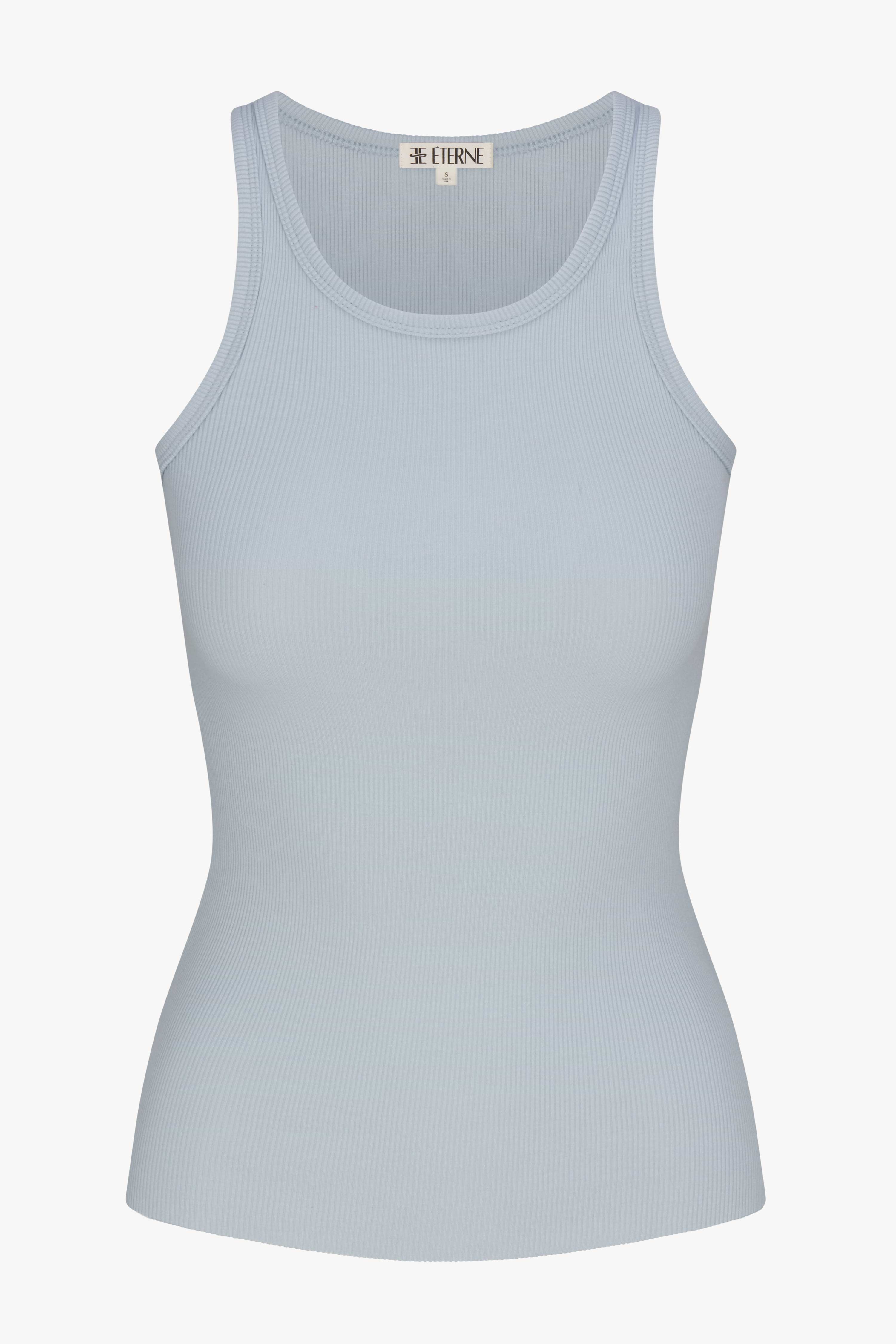 HIGH NECK FITTED TANK - ÉTERNE