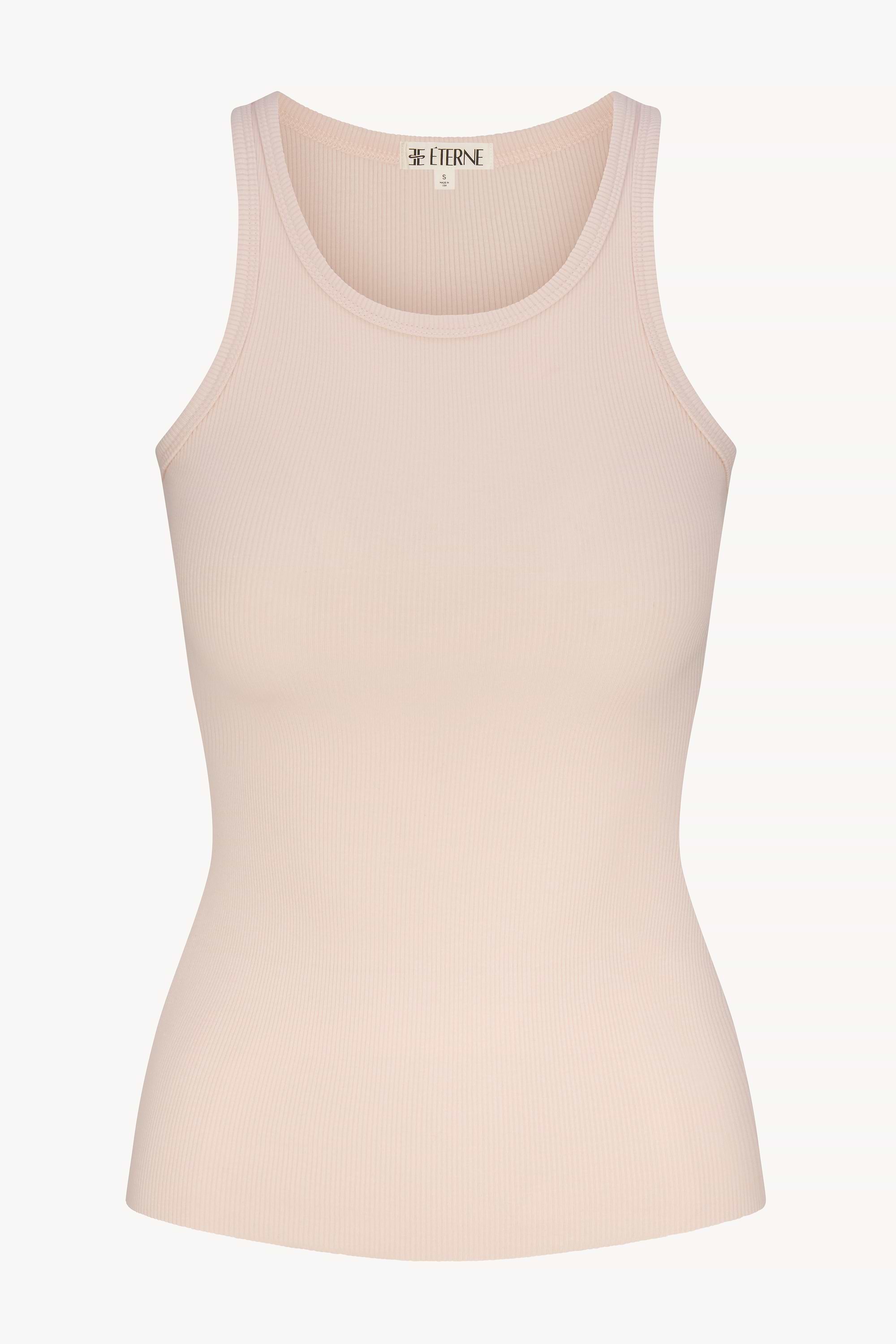HIGH NECK FITTED TANK - ÉTERNE