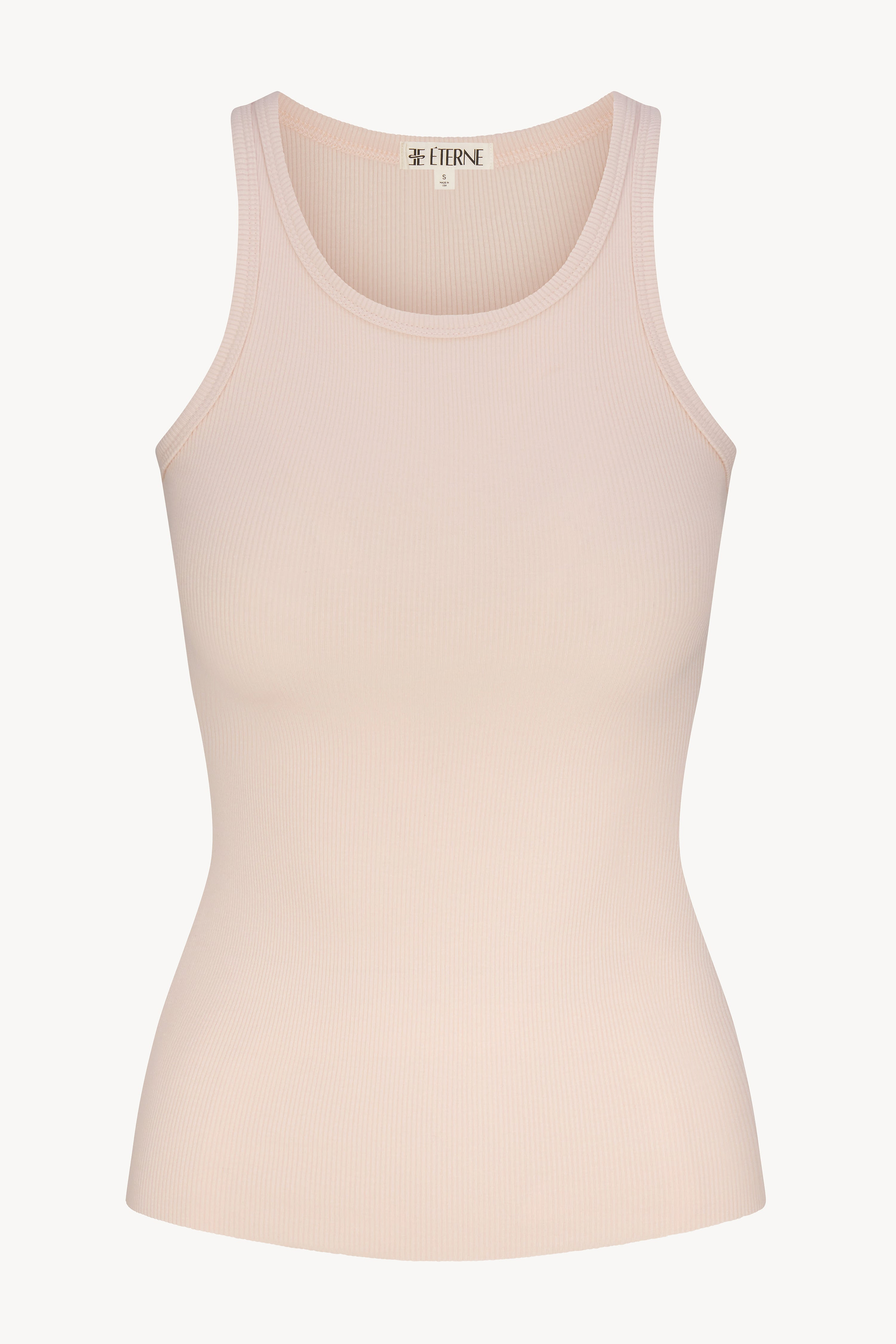 HIGH NECK FITTED TANK - ÉTERNE