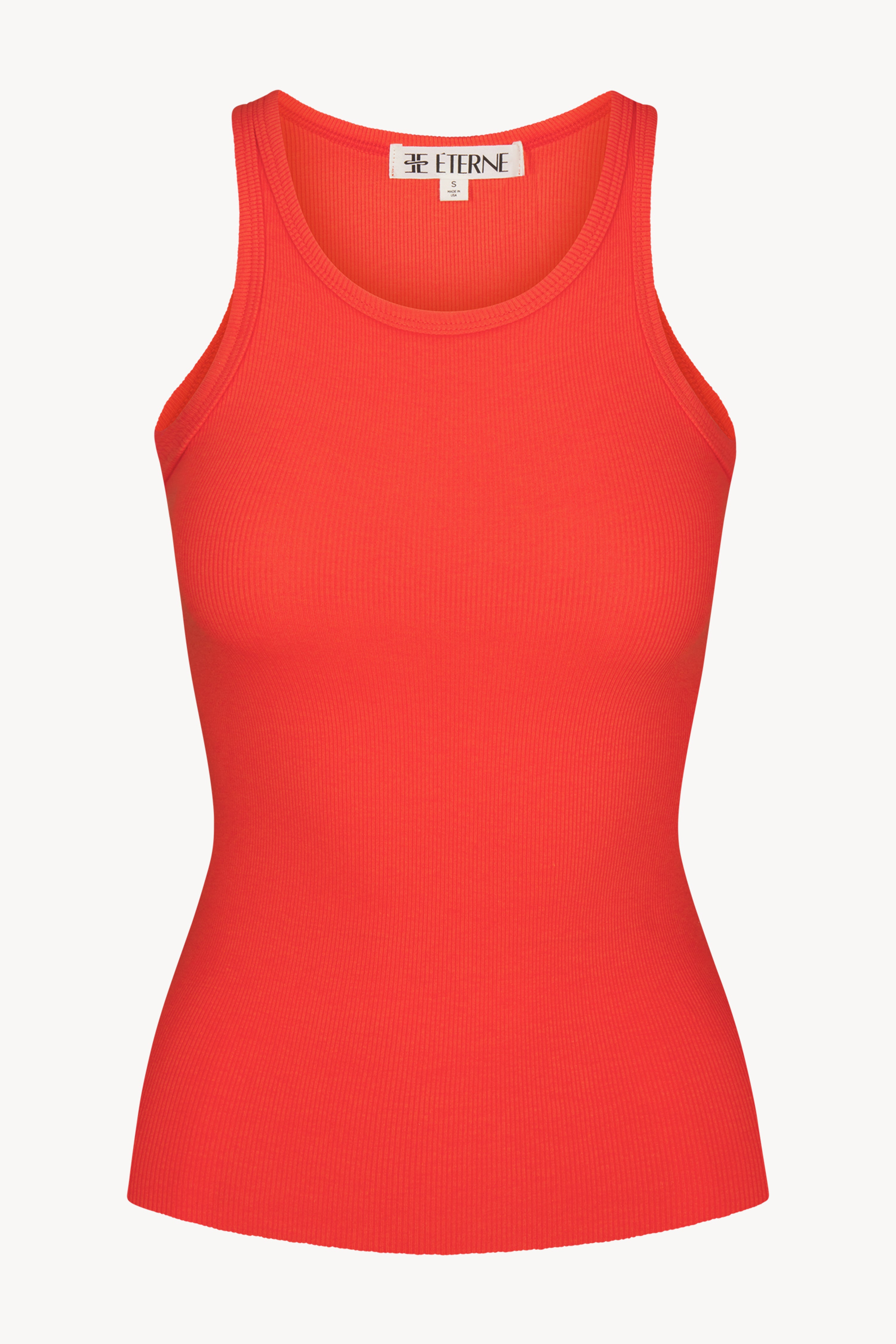 HIGH NECK FITTED TANK - ÉTERNE