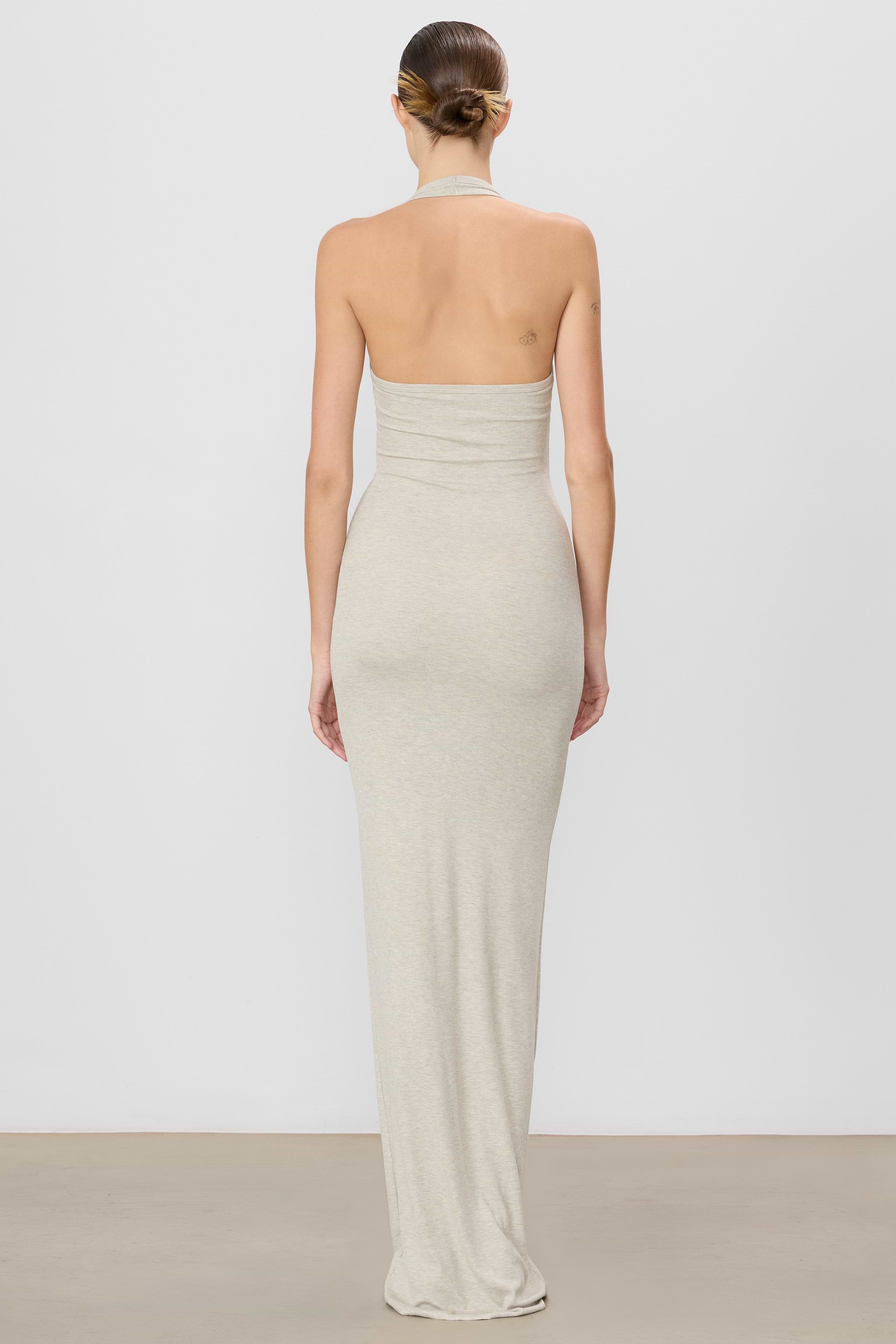 HALTER MAXI DRESS
