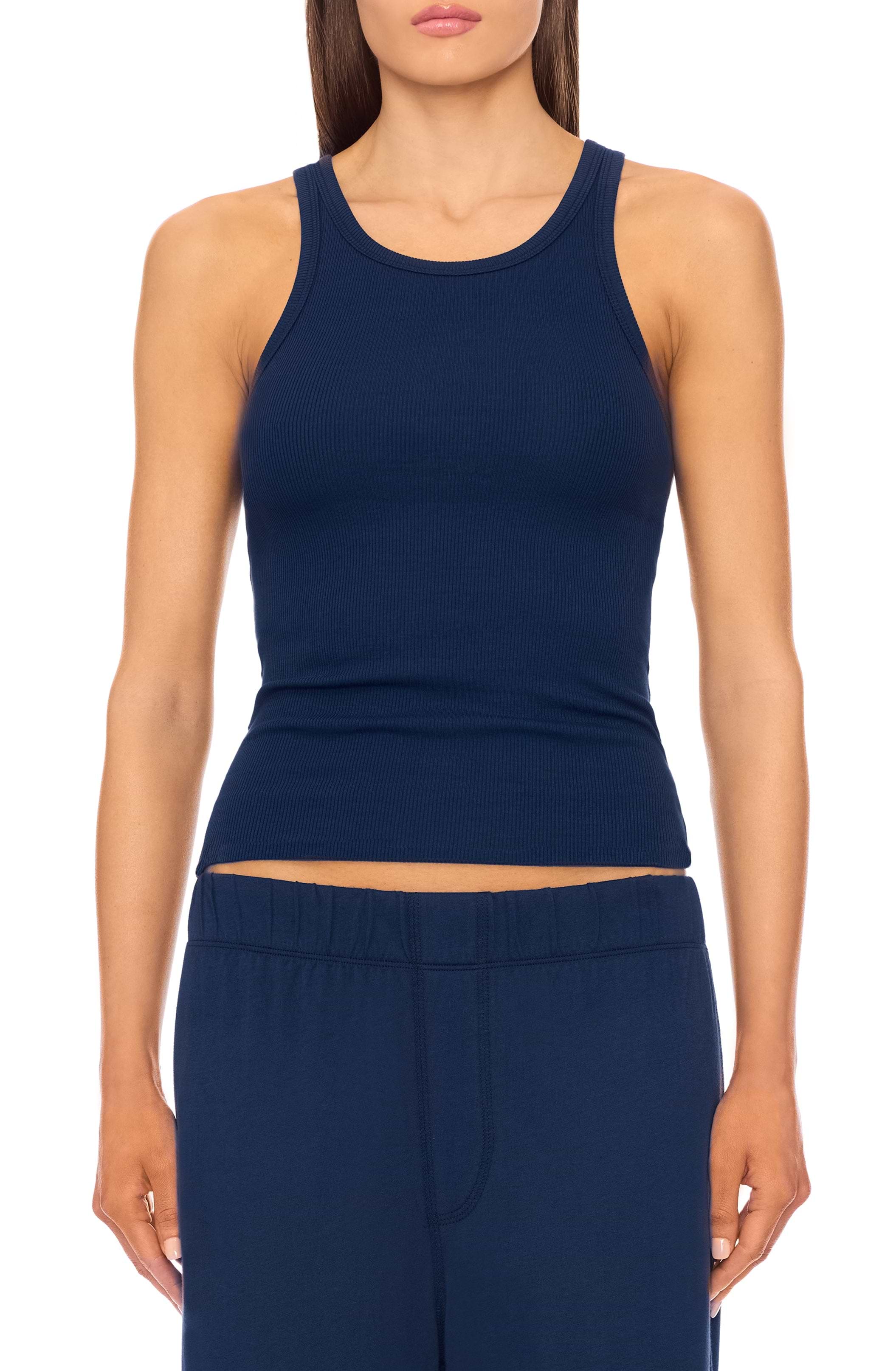 HIGH NECK FITTED TANK - ÉTERNE