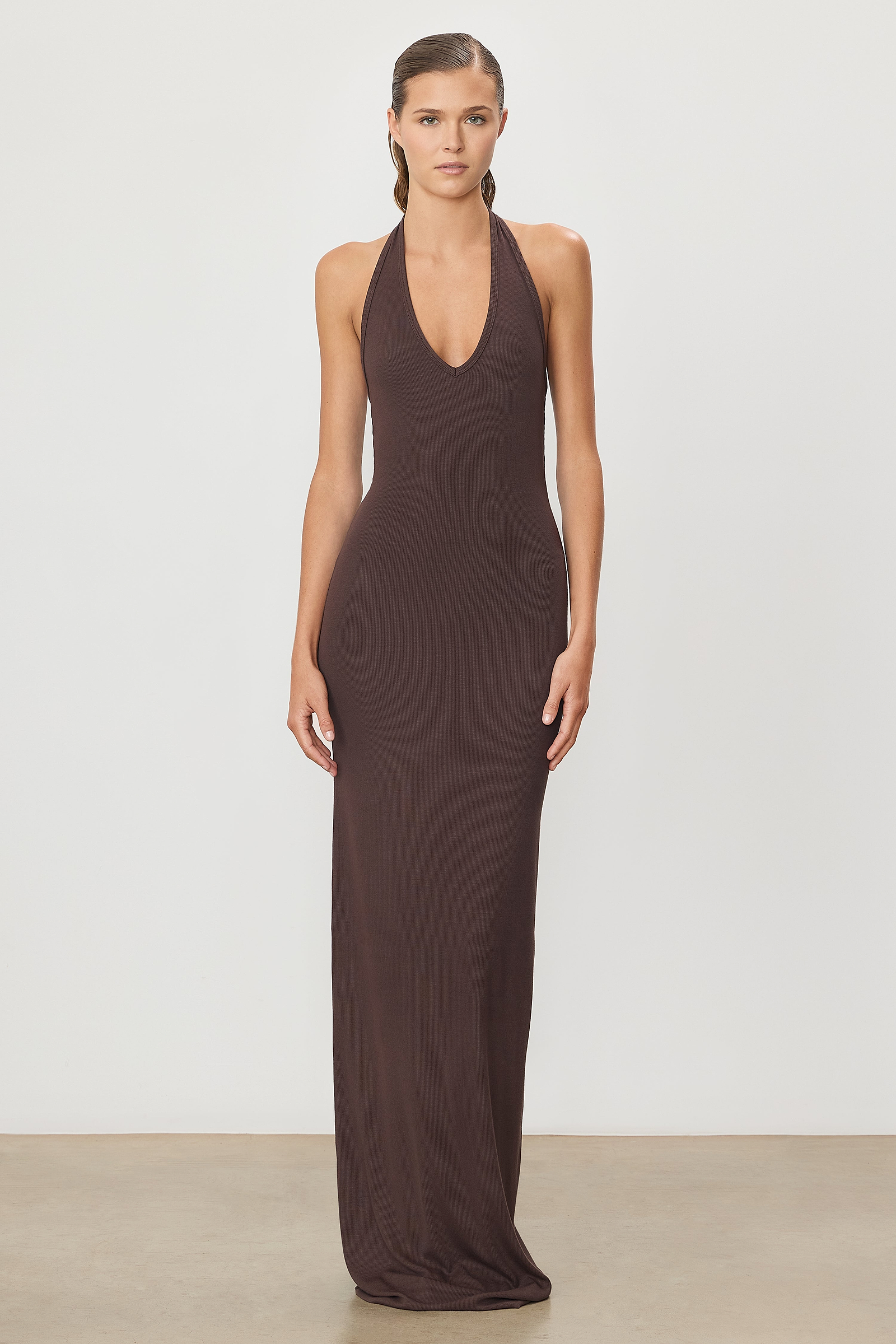 HALTER MAXI DRESS - ÉTERNE