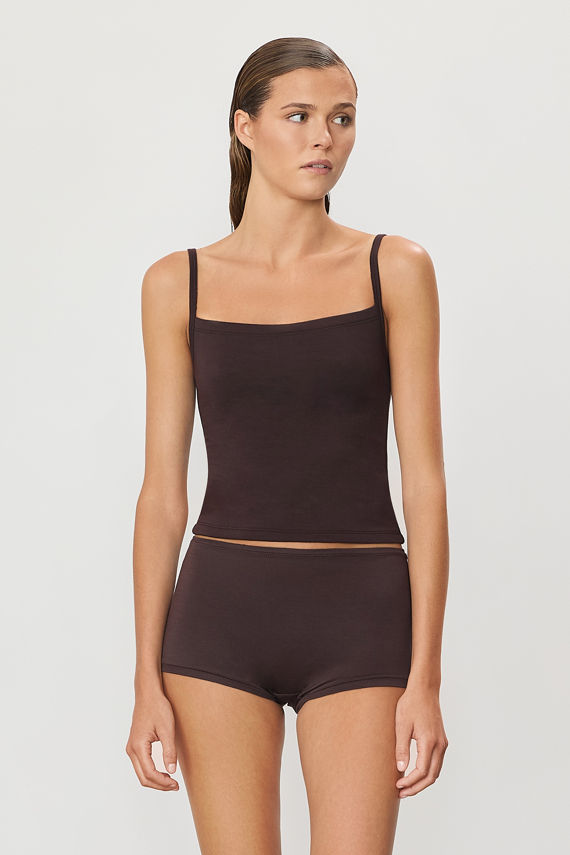 HIGH WAISTED BOY SHORT