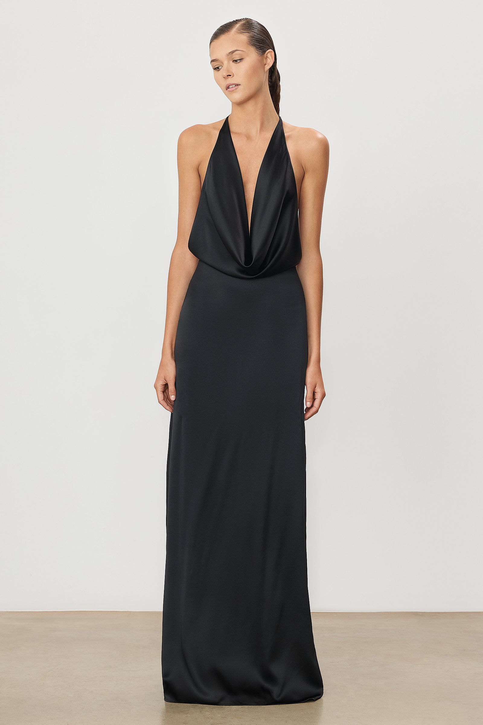 Carla Dress Black - ÉTERNE