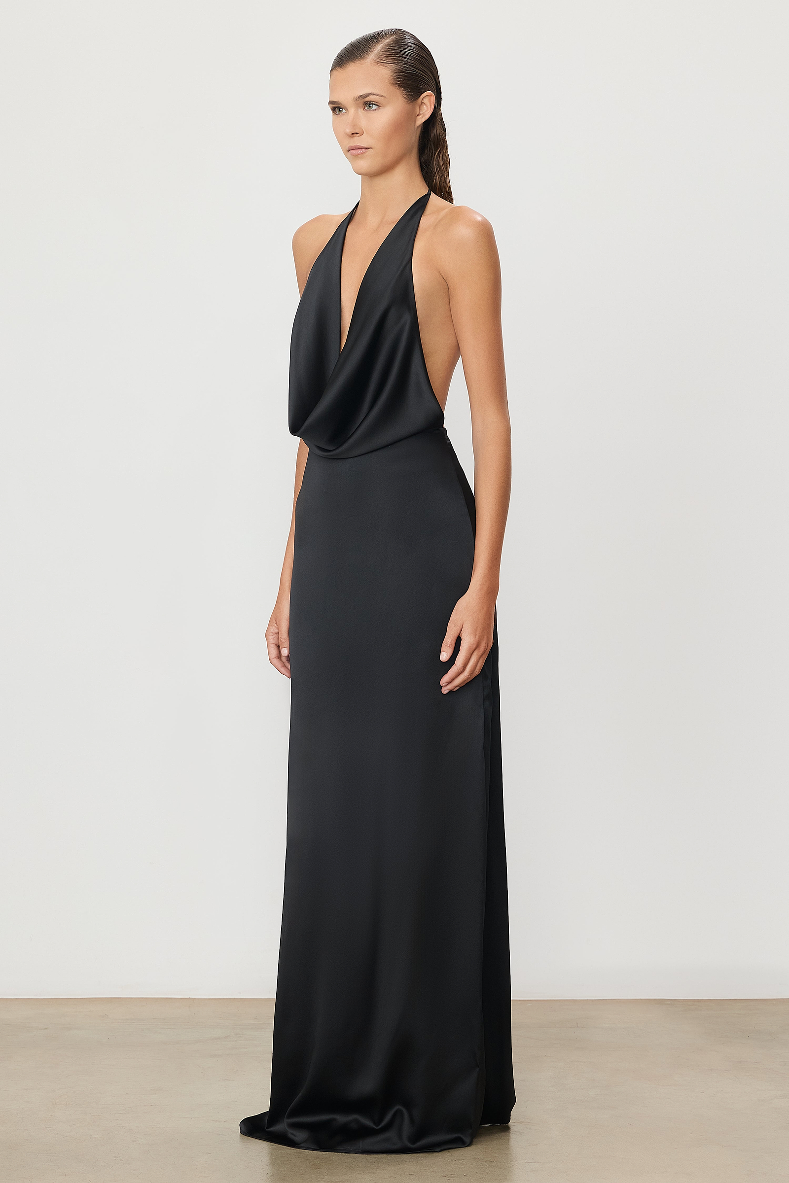 Carla Dress Black - ÉTERNE