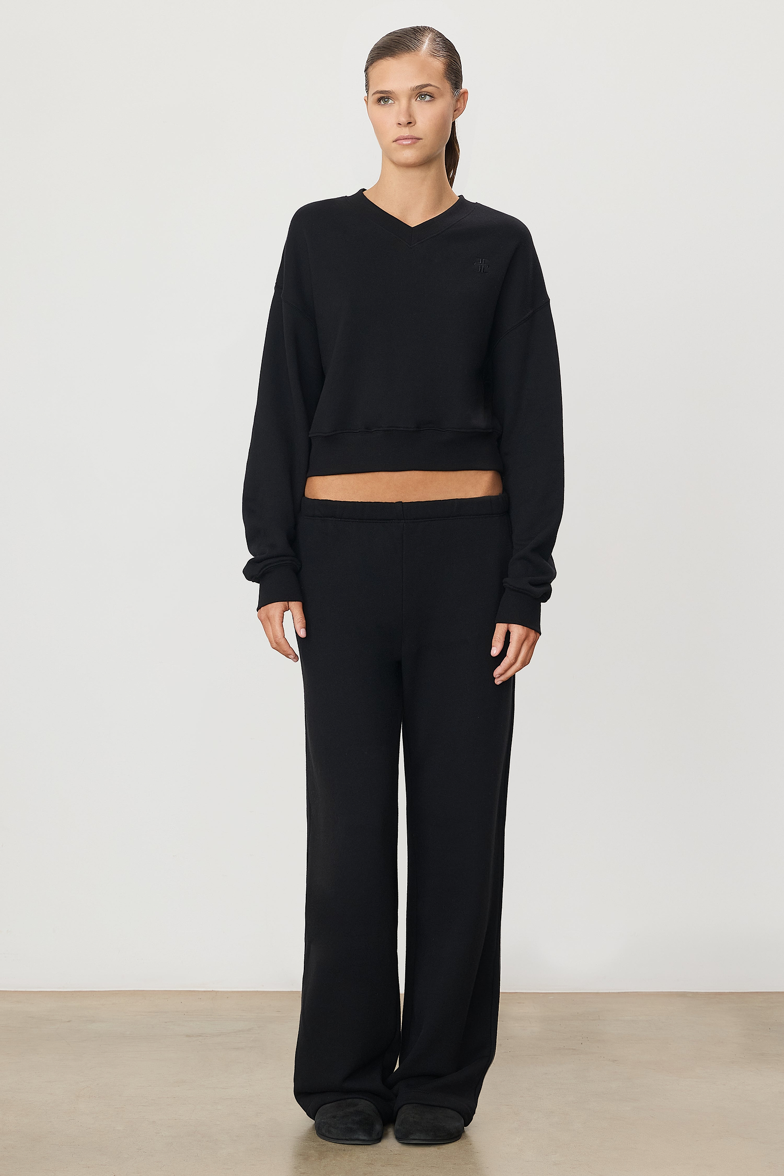 OVERSIZED WIDE LEG SWEATPANT - ÉTERNE