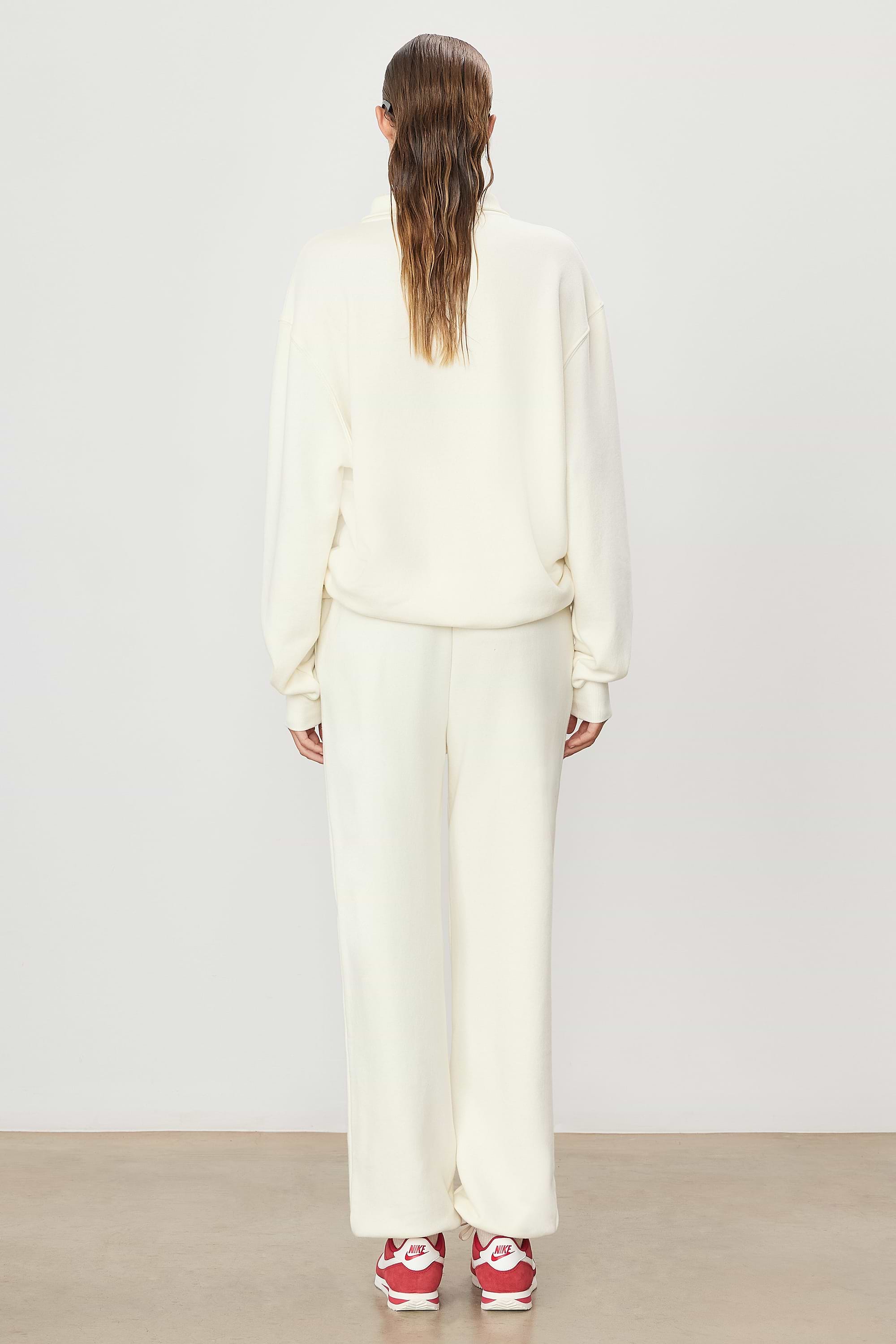 Boyfriend Pocket Sweatpant Cream - ÉTERNE