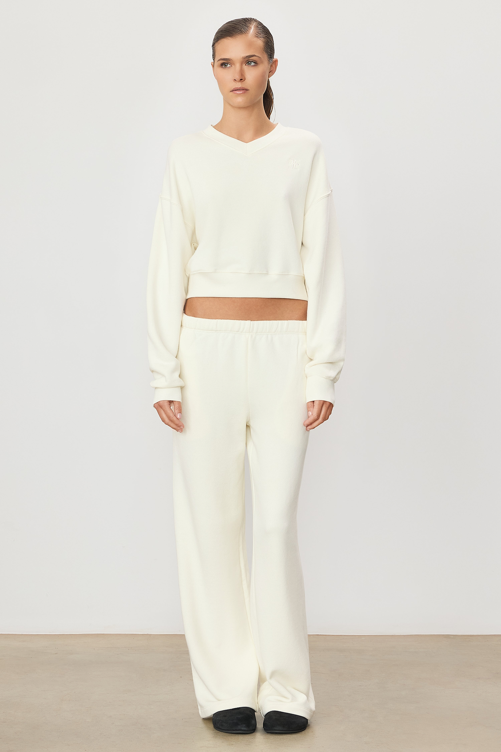 OVERSIZED WIDE LEG SWEATPANT - ÉTERNE