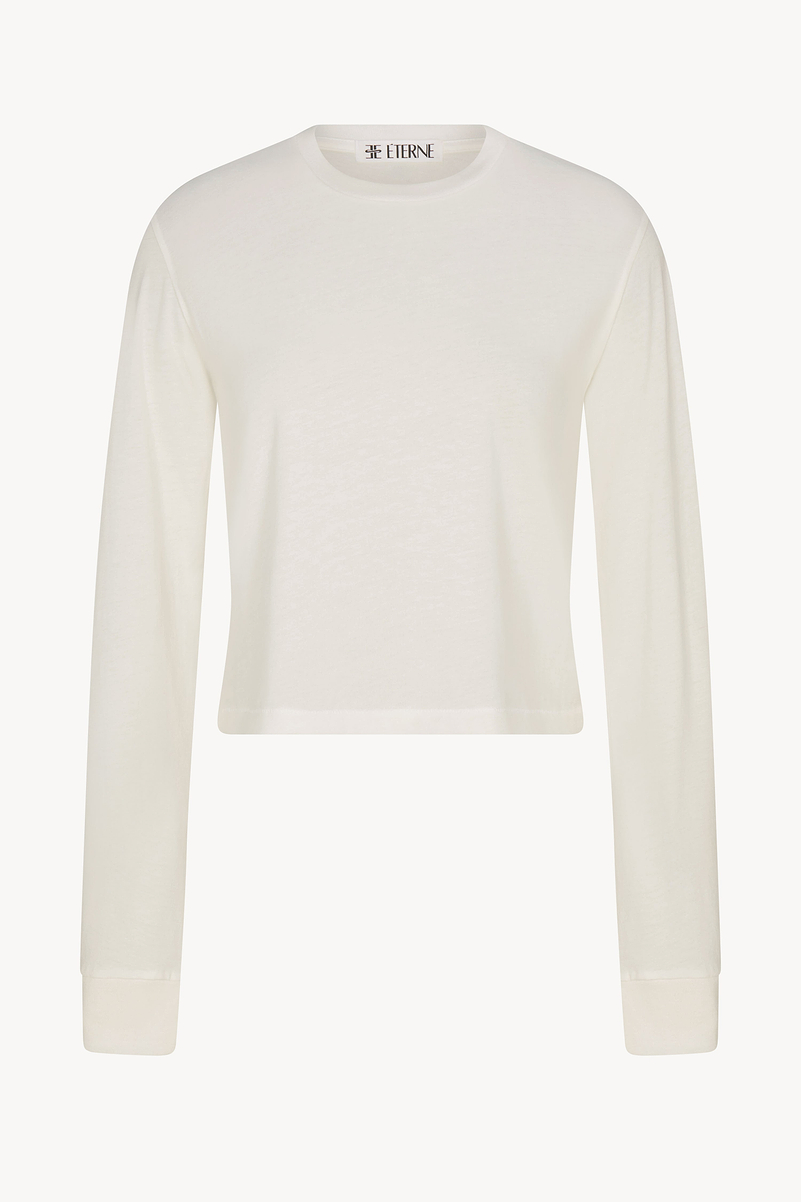 LONG SLEEVE BOXY TEE - ÉTERNE