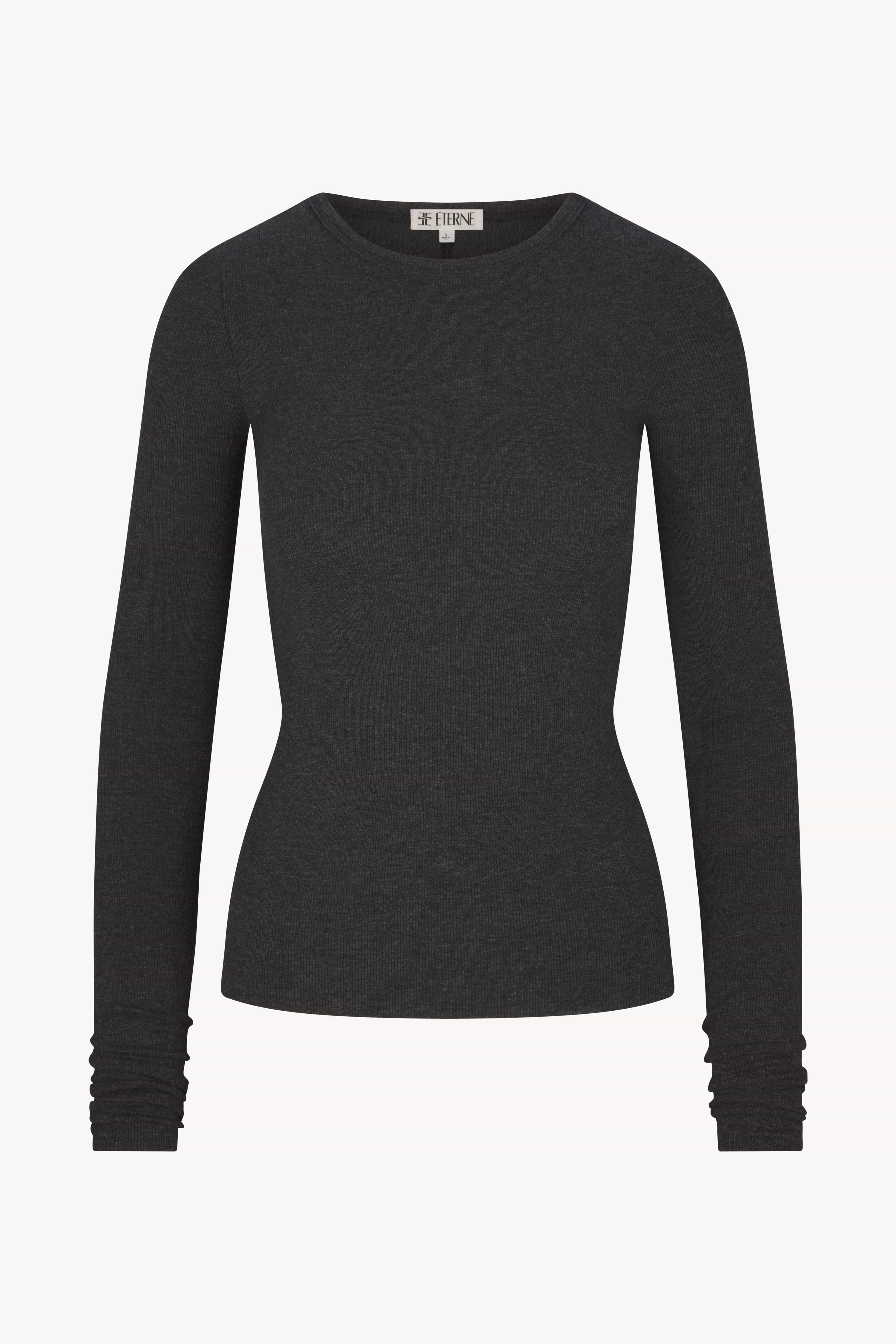 ÉTERNE LONG SLEEVE FITTED TOP
