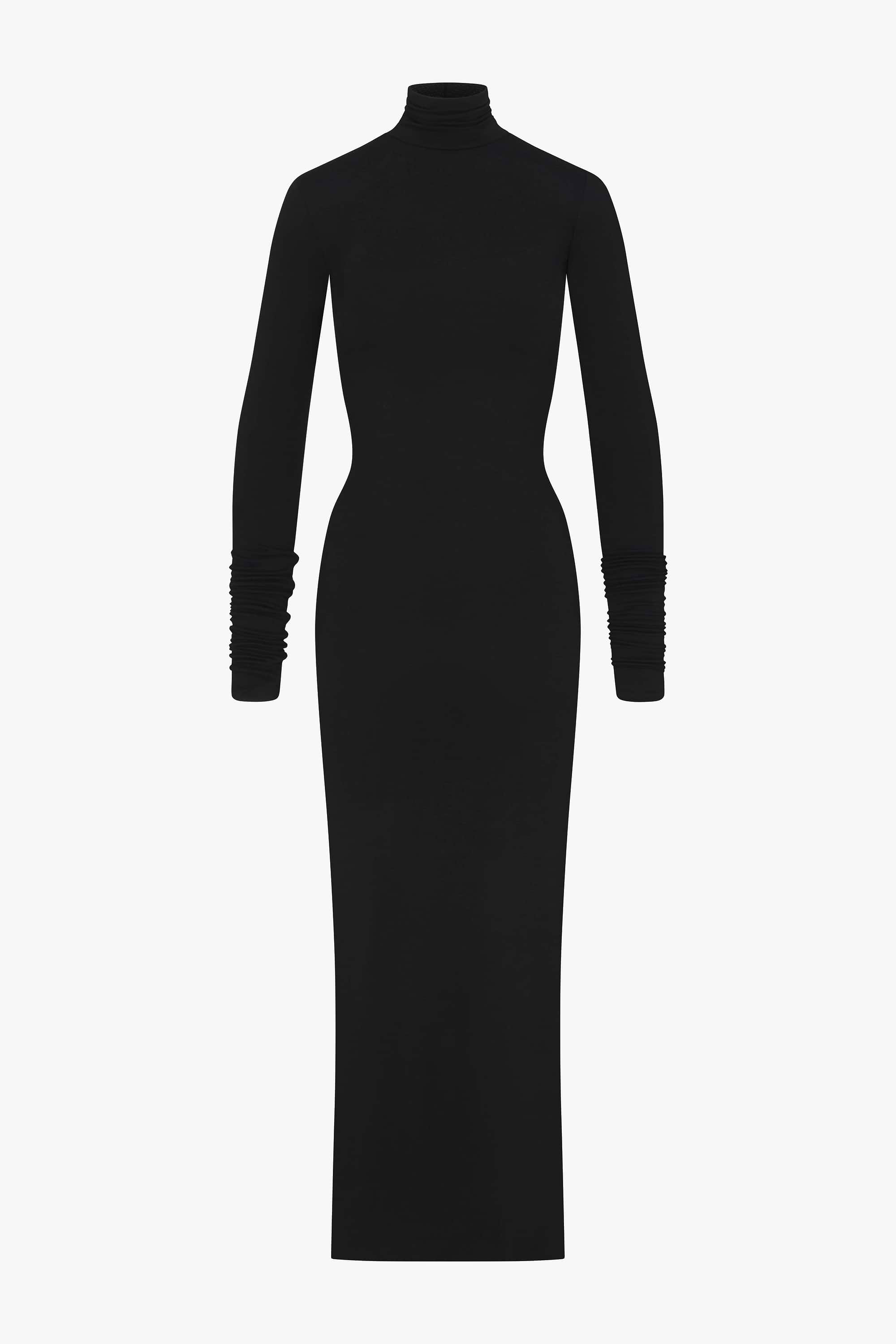 STELLA TURTLENECK MAXI DRESS