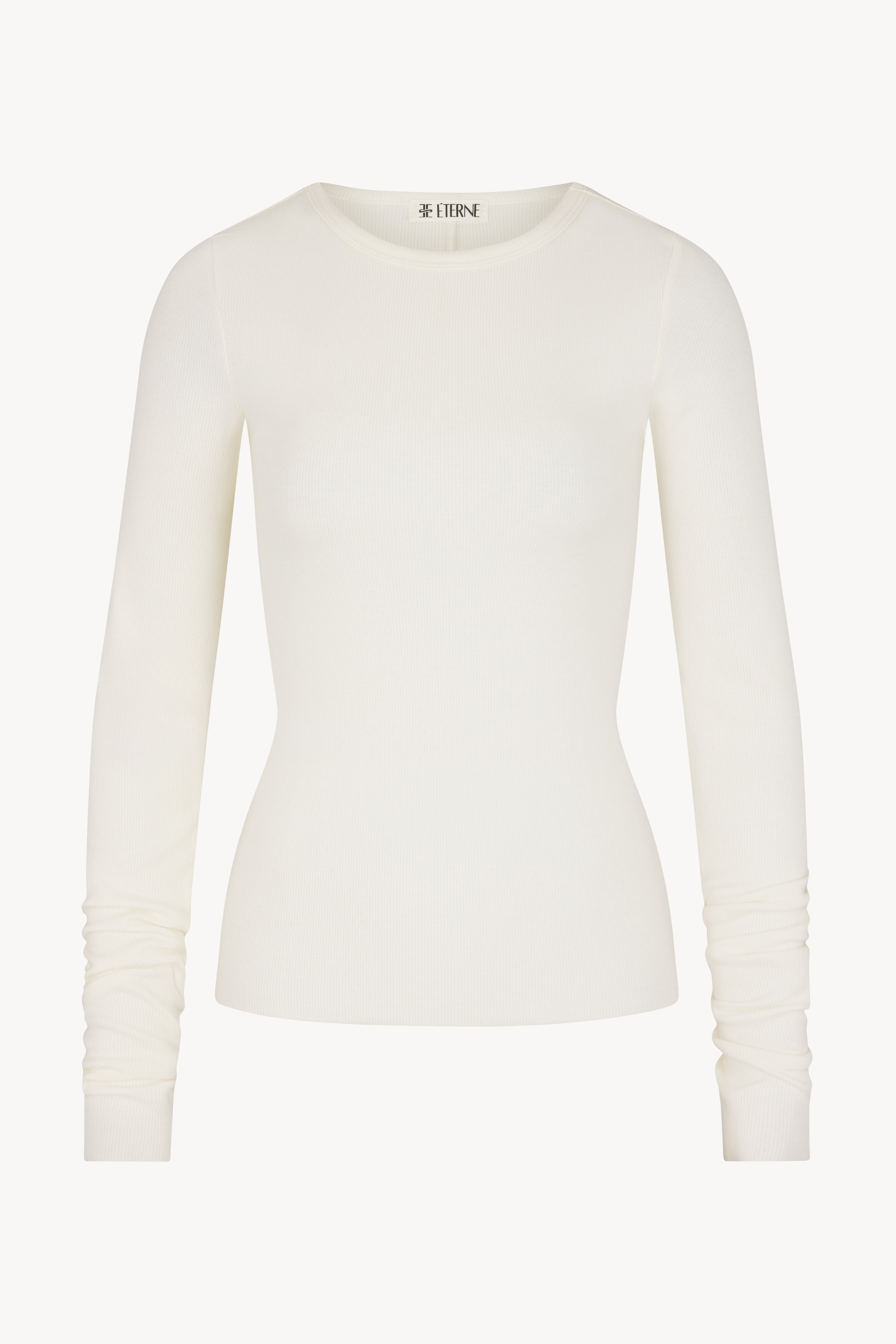 LONG SLEEVE FITTED TOP - ÉTERNE