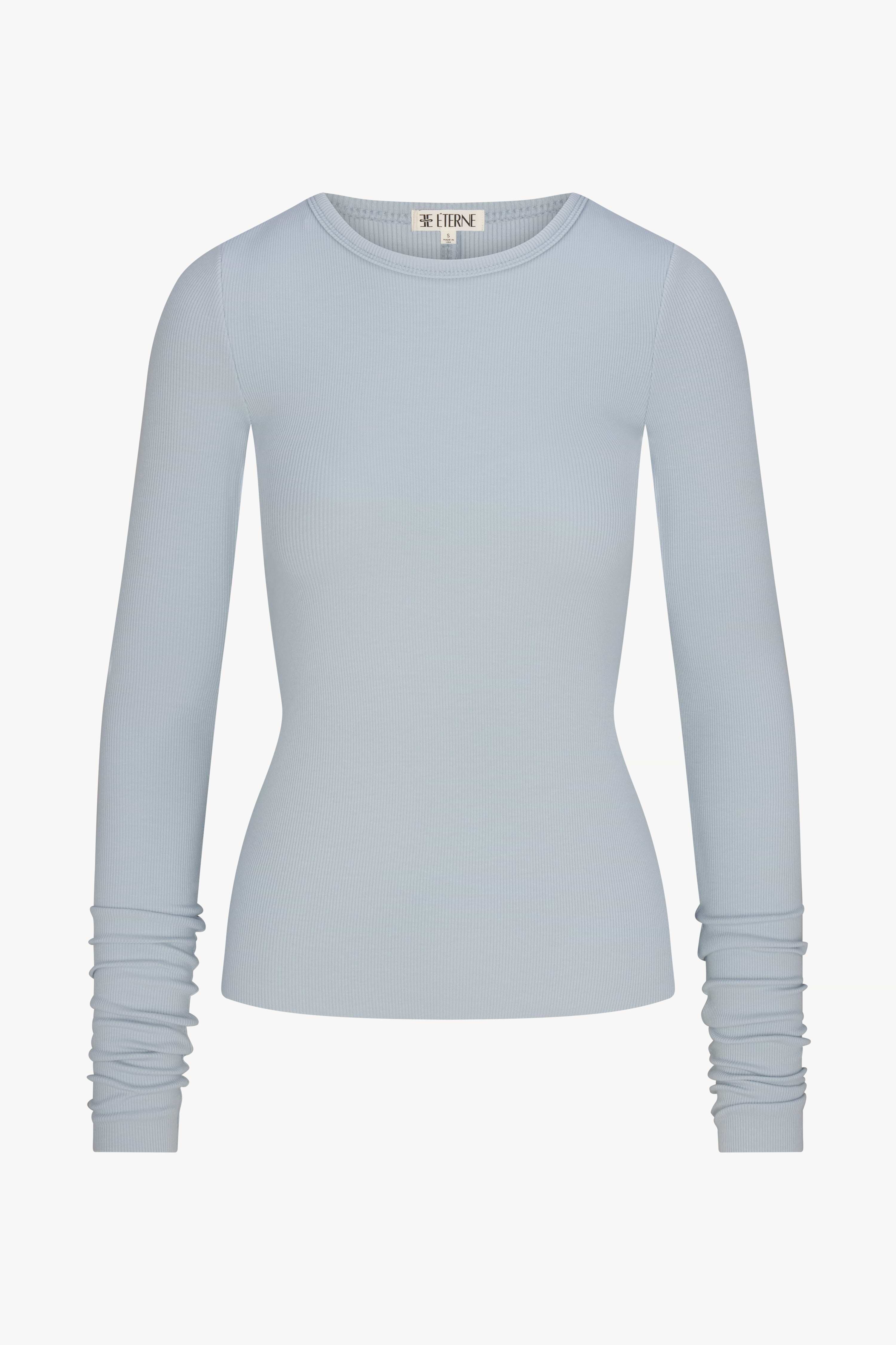 LONG SLEEVE FITTED TOP - ÉTERNE