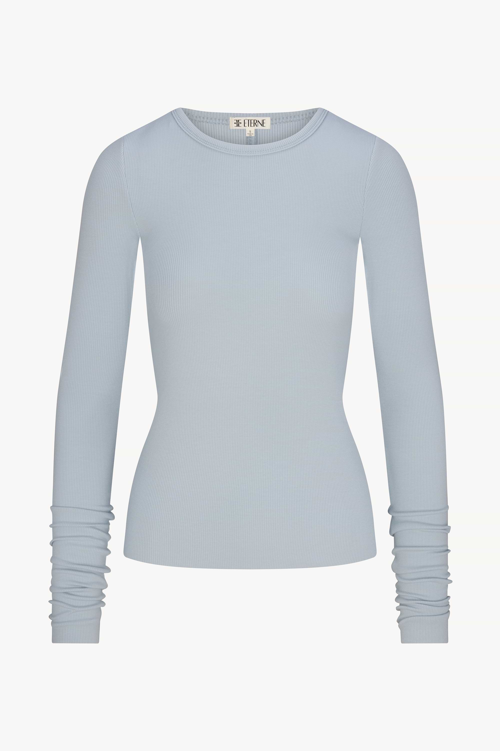 LONG SLEEVE FITTED TOP - ÉTERNE