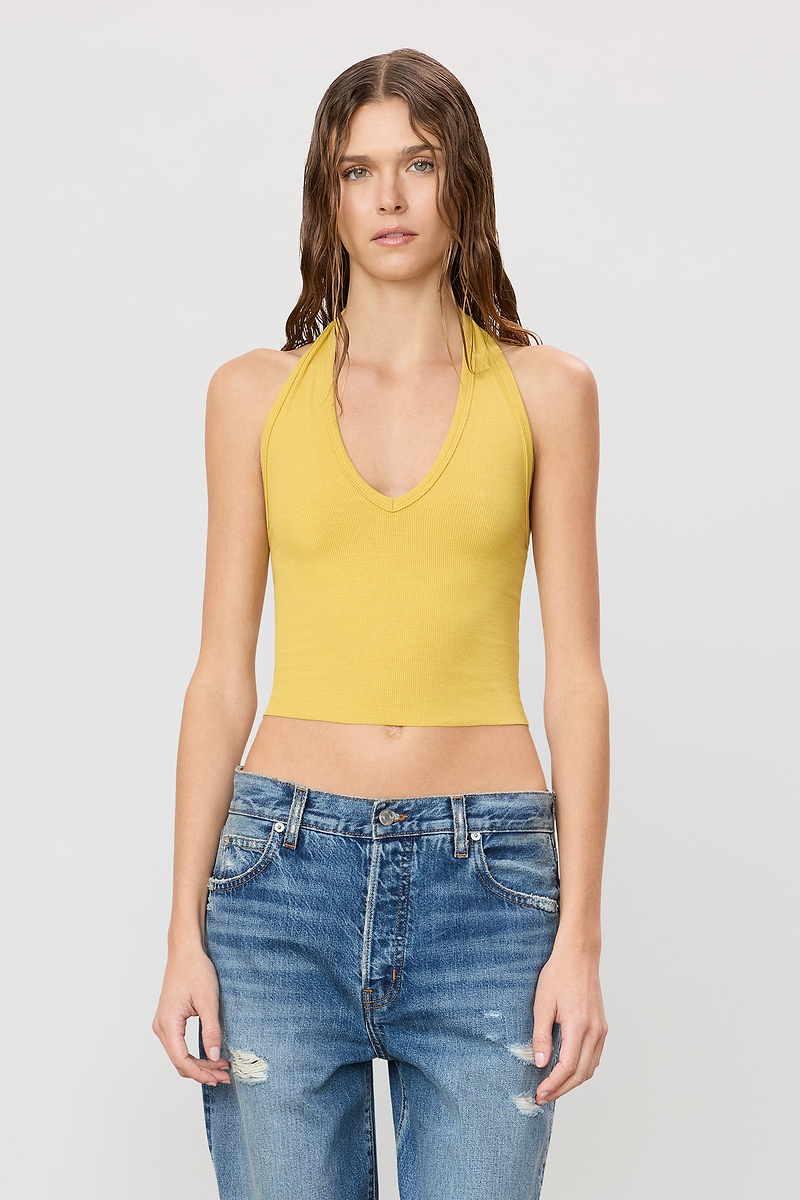 CROPPED HALTER TOP - ÉTERNE