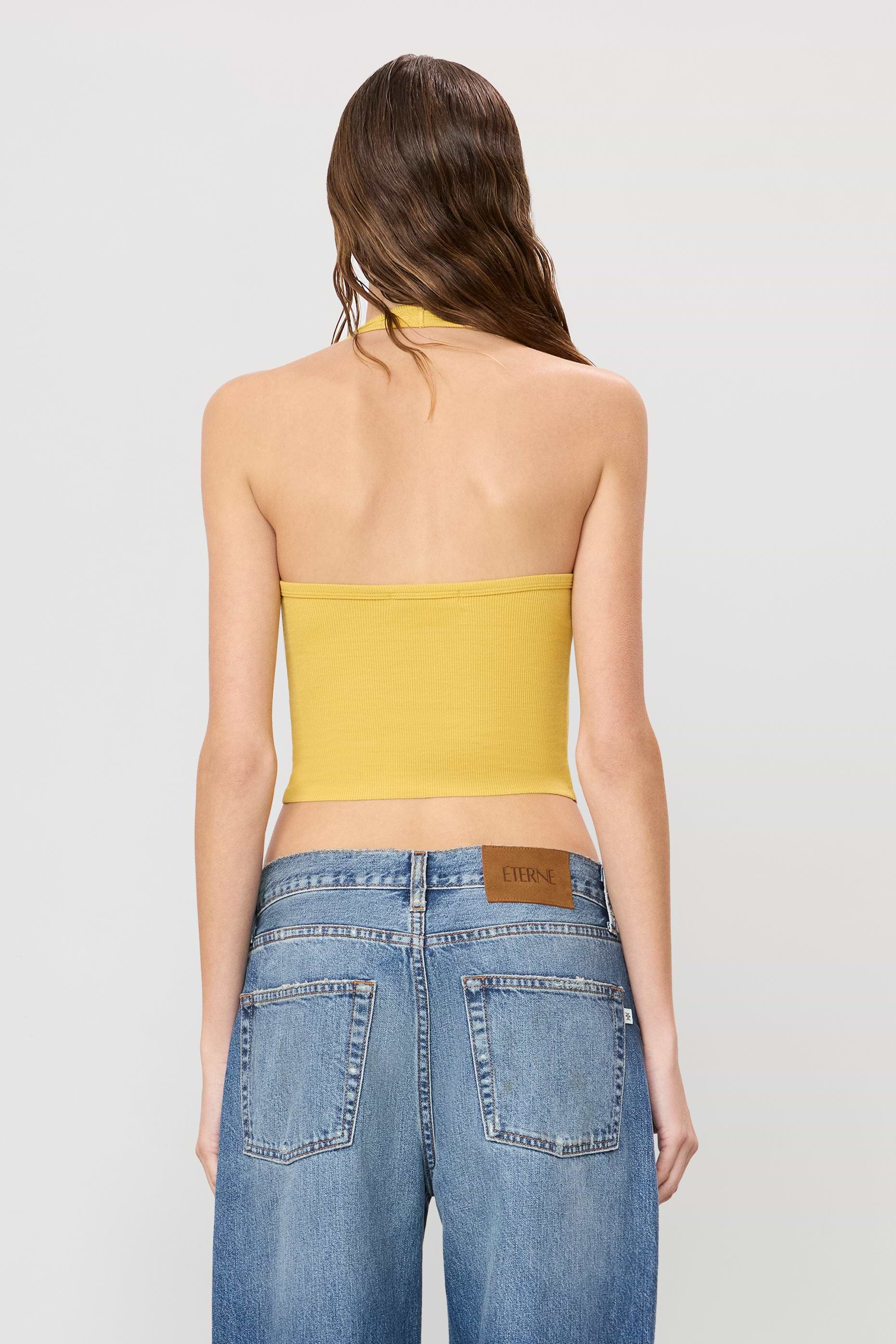 CROPPED HALTER TOP - ÉTERNE