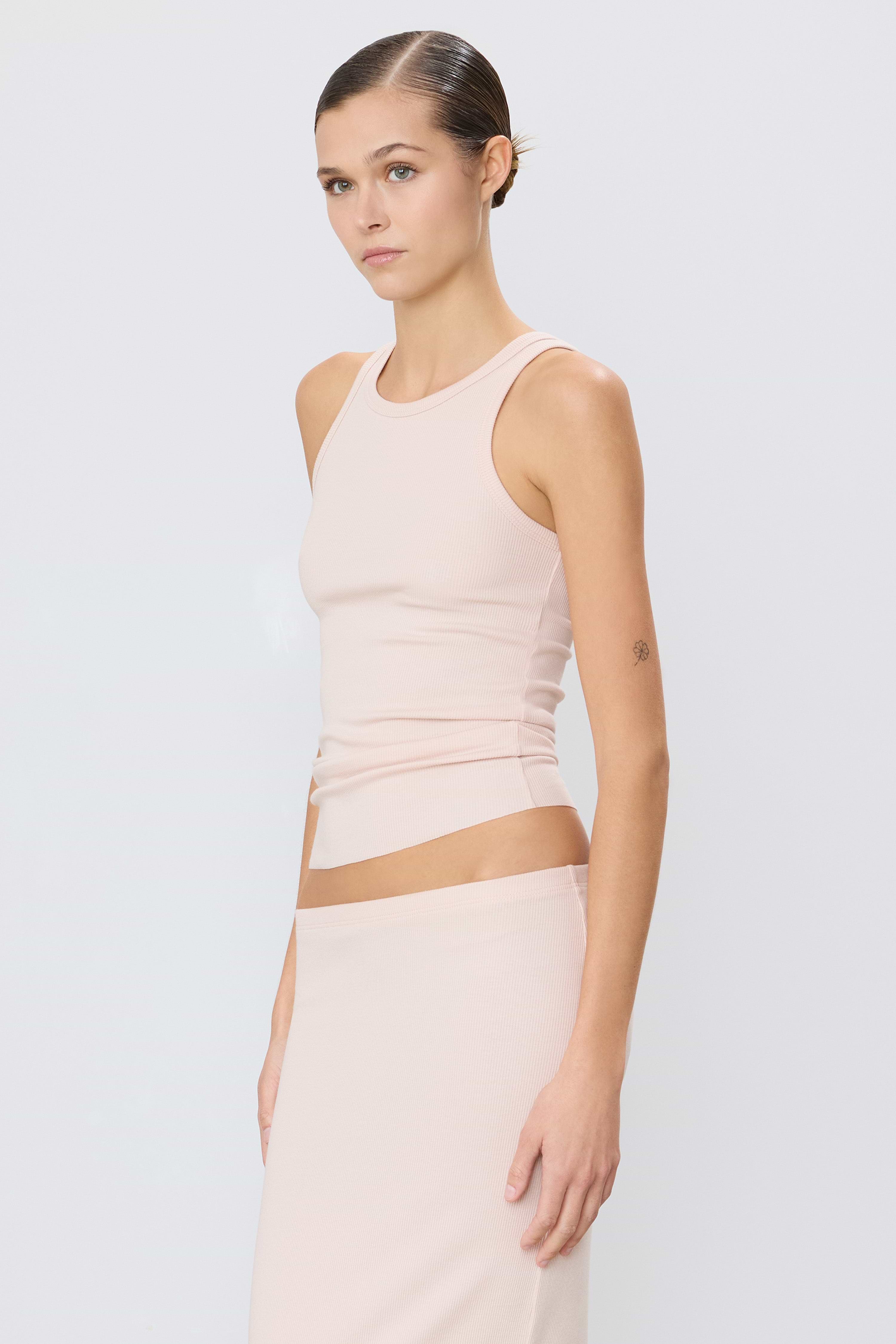 HIGH NECK FITTED TANK - ÉTERNE