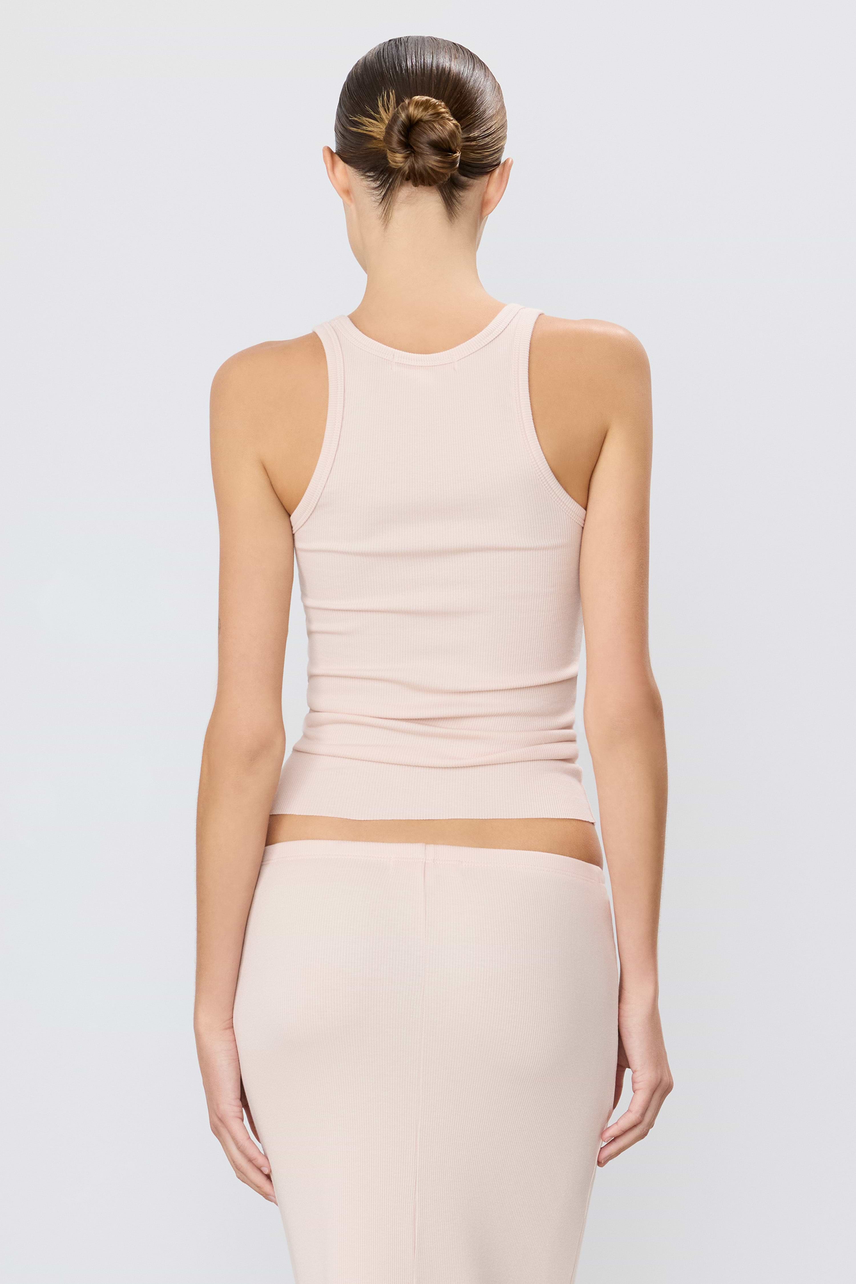 HIGH NECK FITTED TANK - ÉTERNE