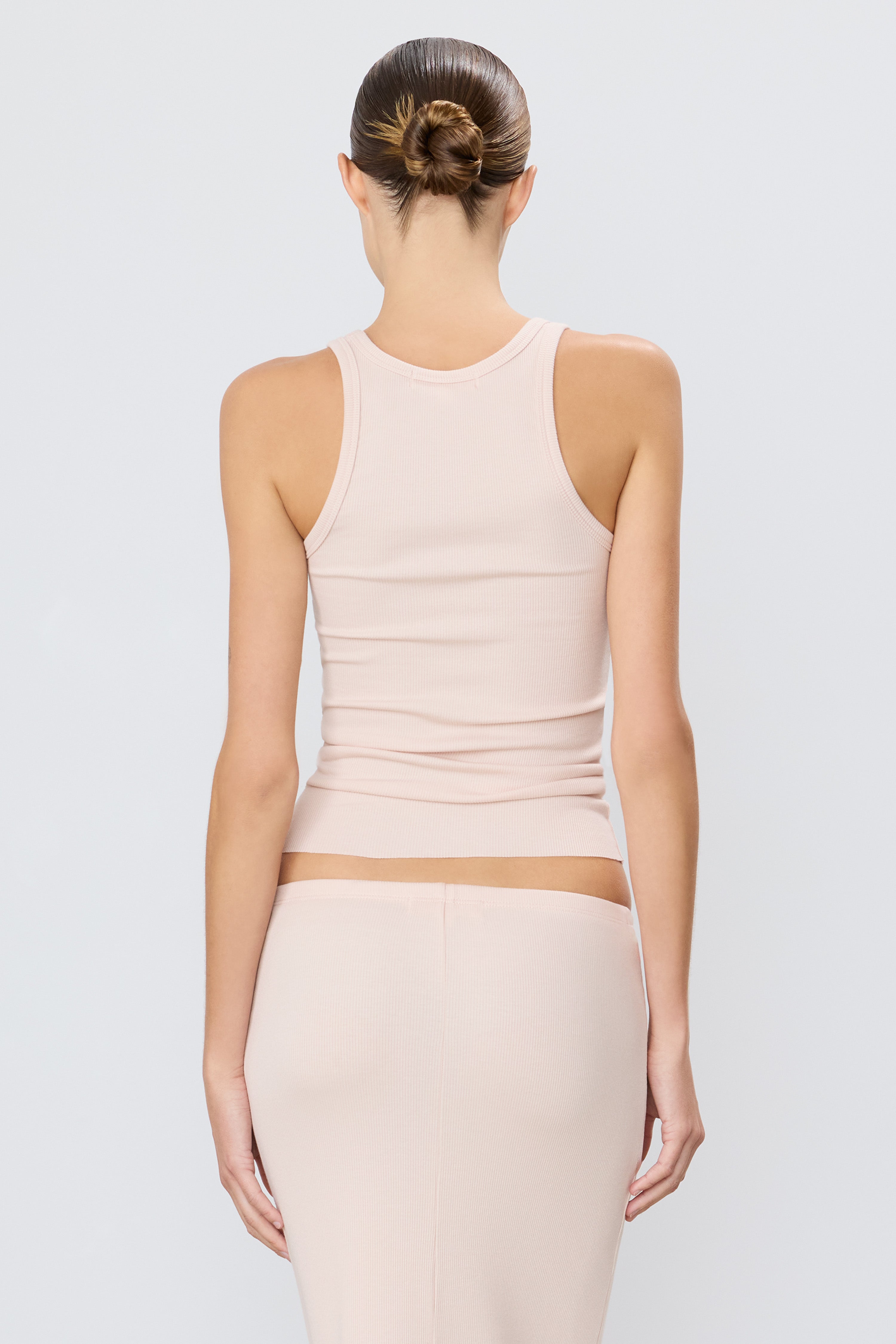 HIGH NECK FITTED TANK - ÉTERNE