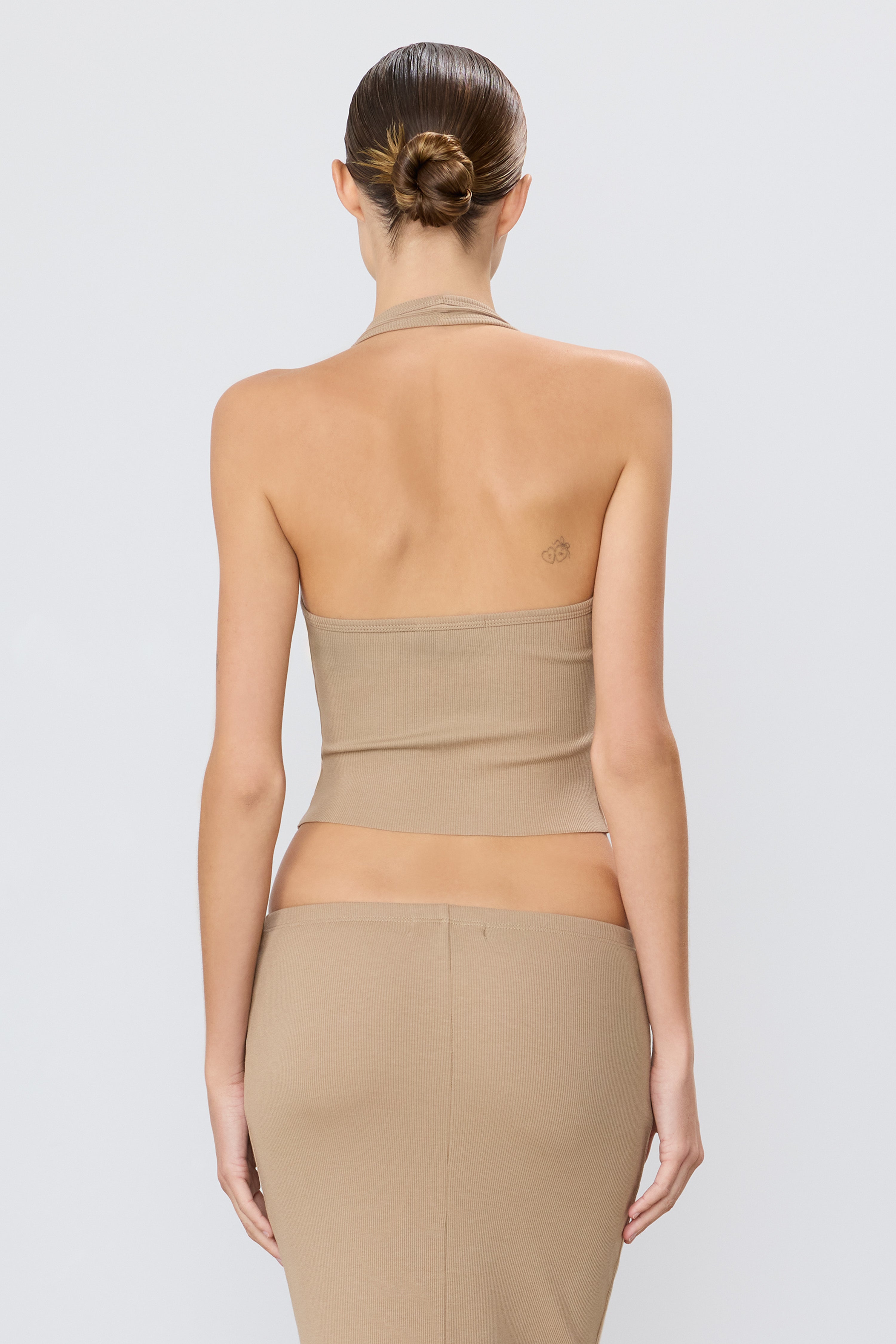 CROPPED HALTER TOP - ÉTERNE