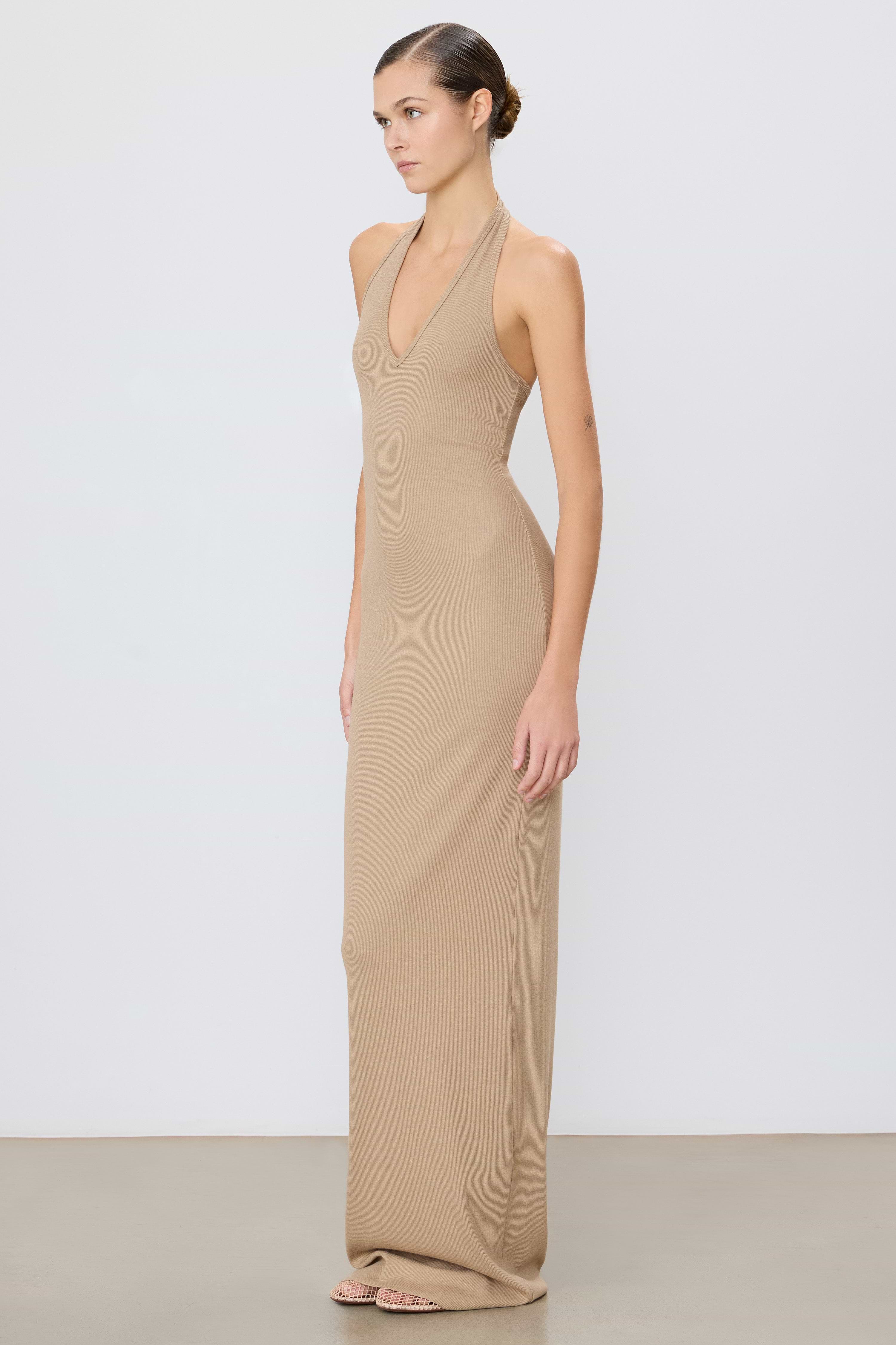 HALTER MAXI DRESS - ÉTERNE