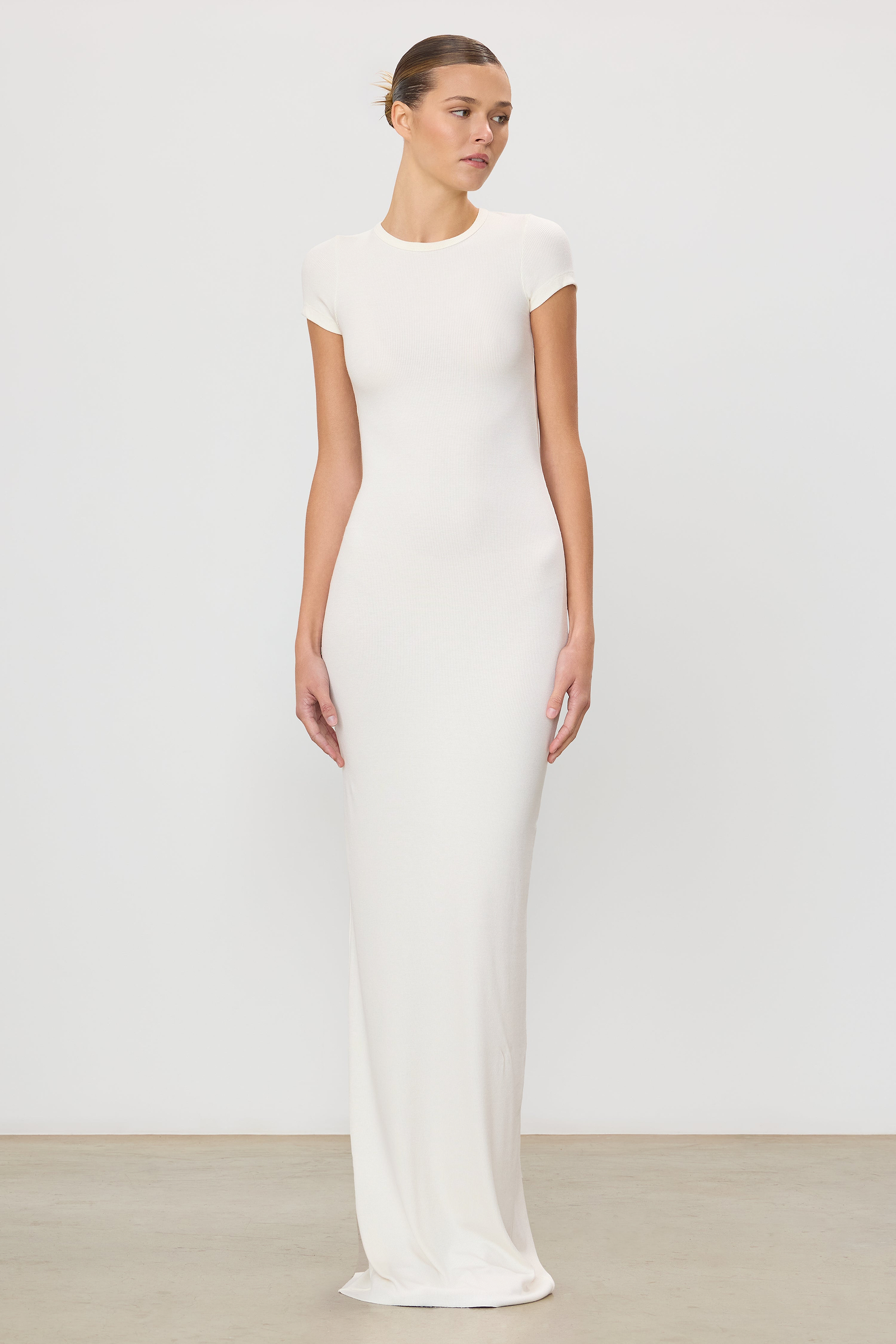 CAP SLEEVE MAXI DRESS - ÉTERNE