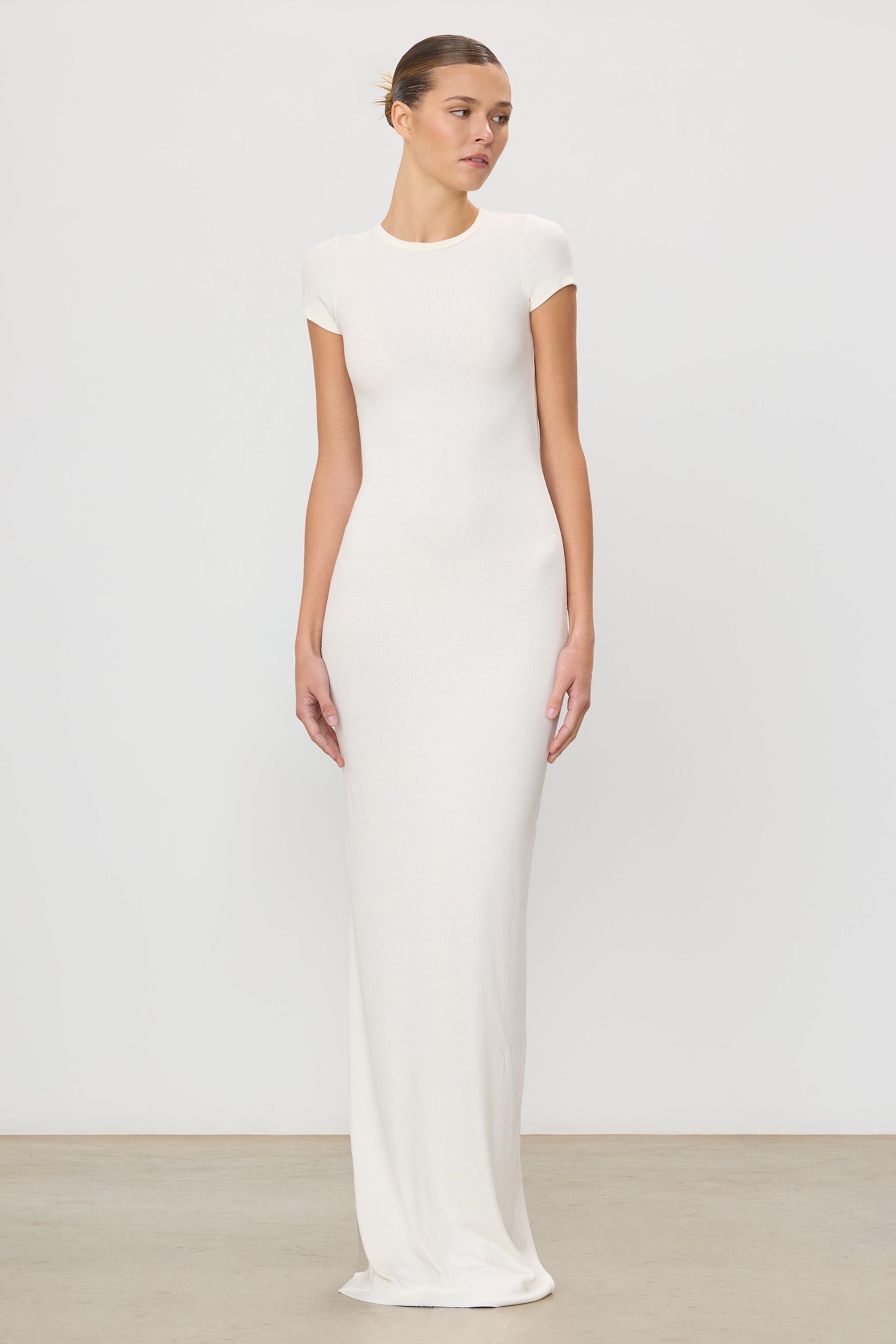 CAP SLEEVE MAXI DRESS - ÉTERNE