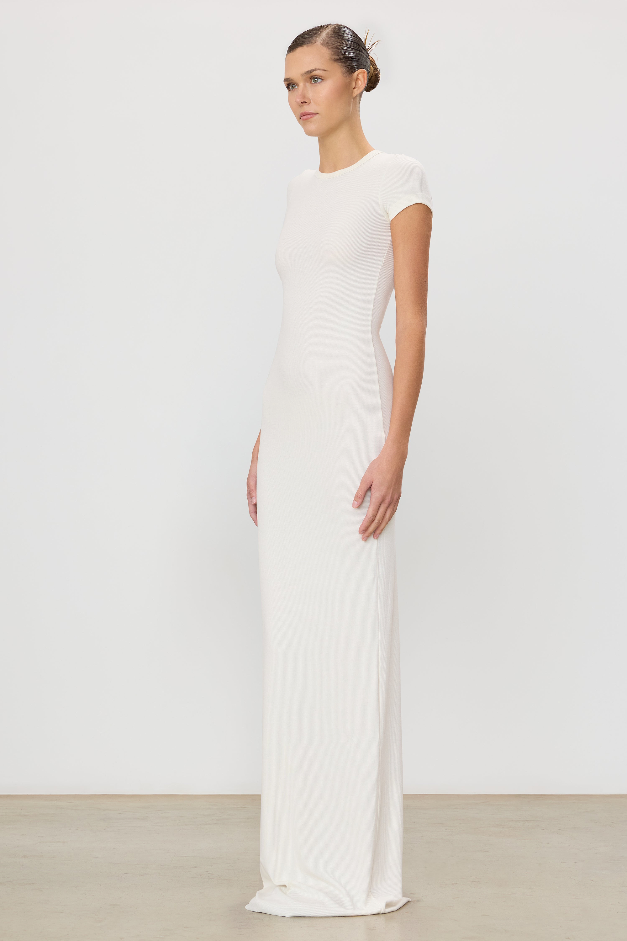 CAP SLEEVE MAXI DRESS - ÉTERNE
