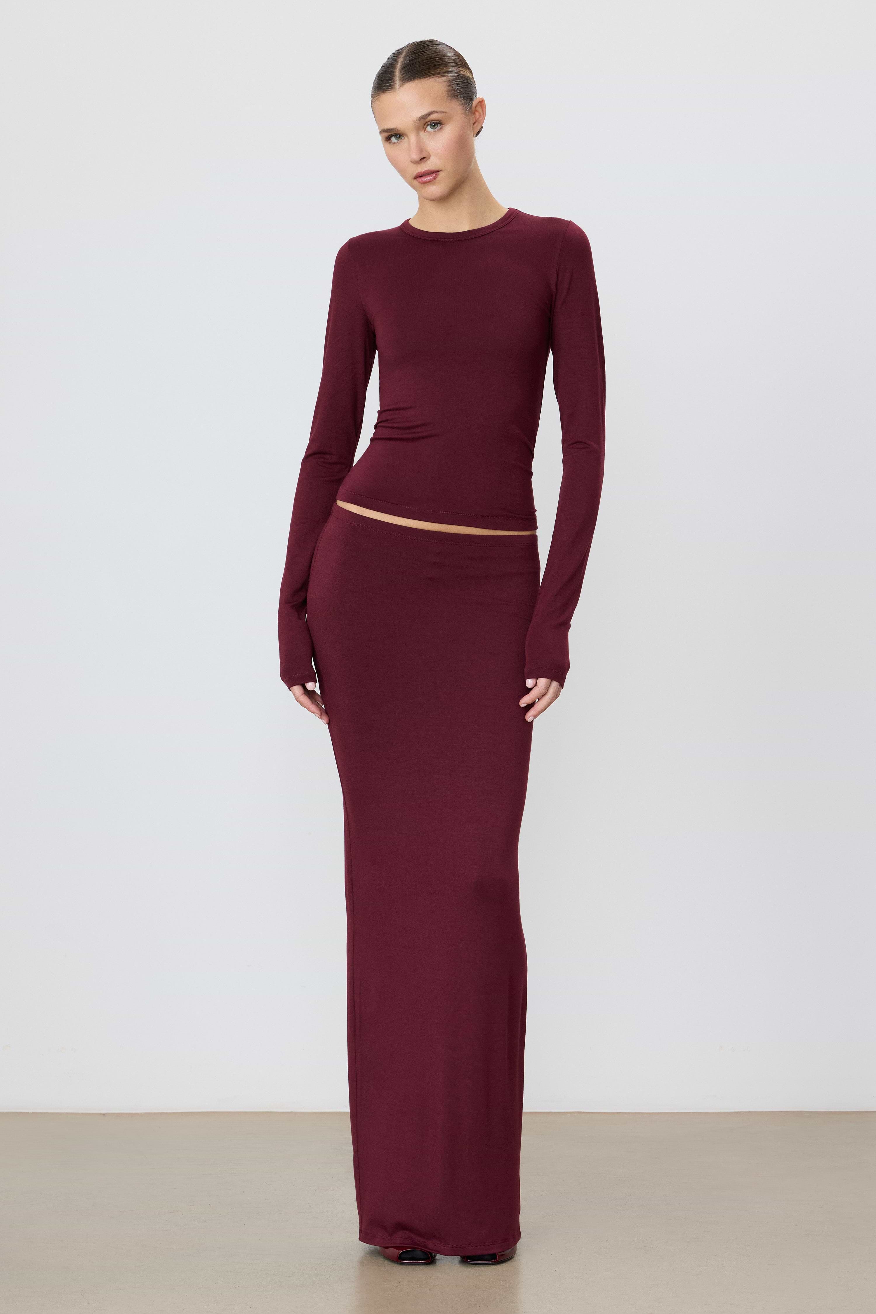 ÉTERNE MAXI SKIRT