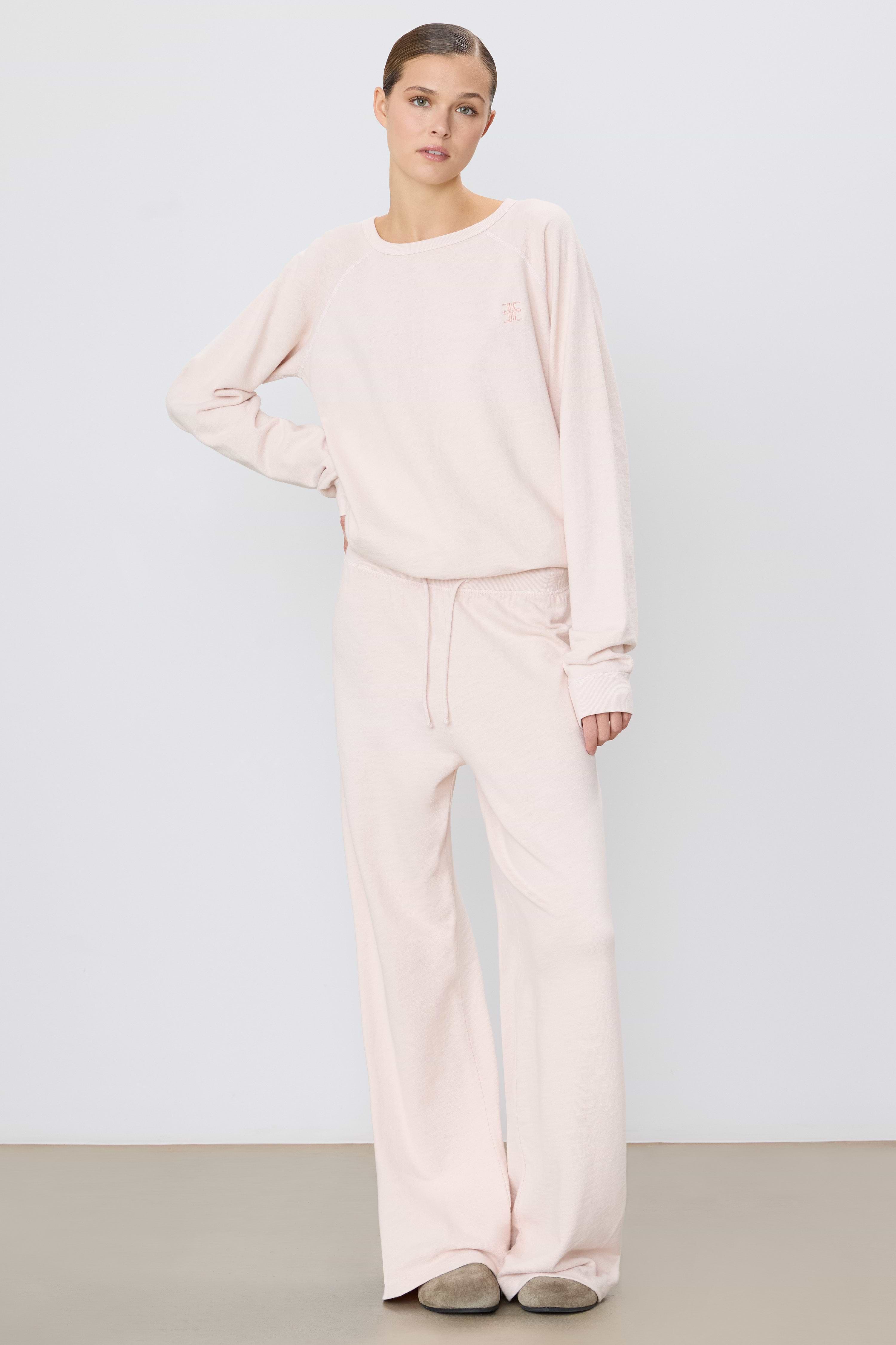 DRAWSTRING WIDE LEG SWEATPANT - ÉTERNE