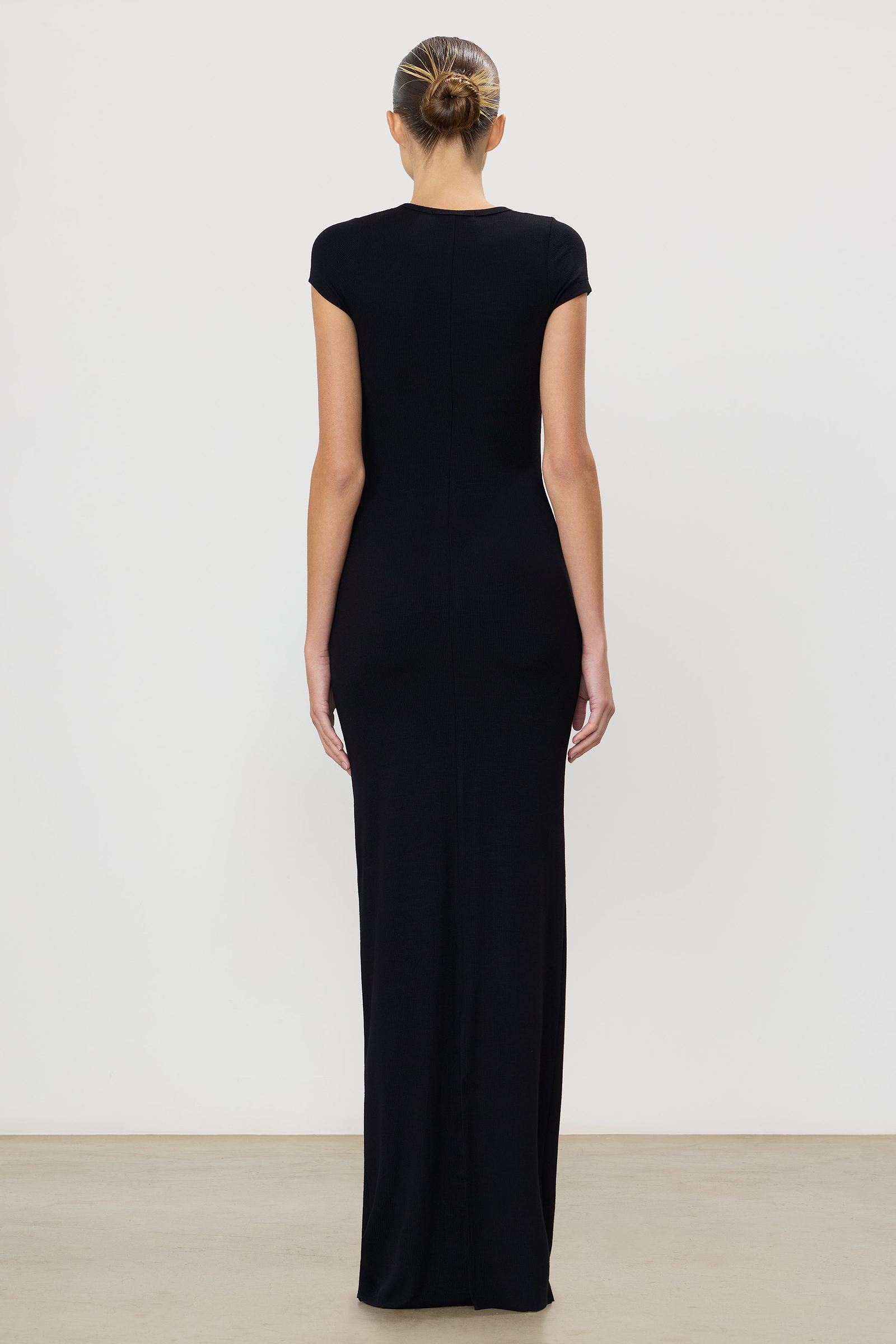 CAP SLEEVE MAXI DRESS - ÉTERNE