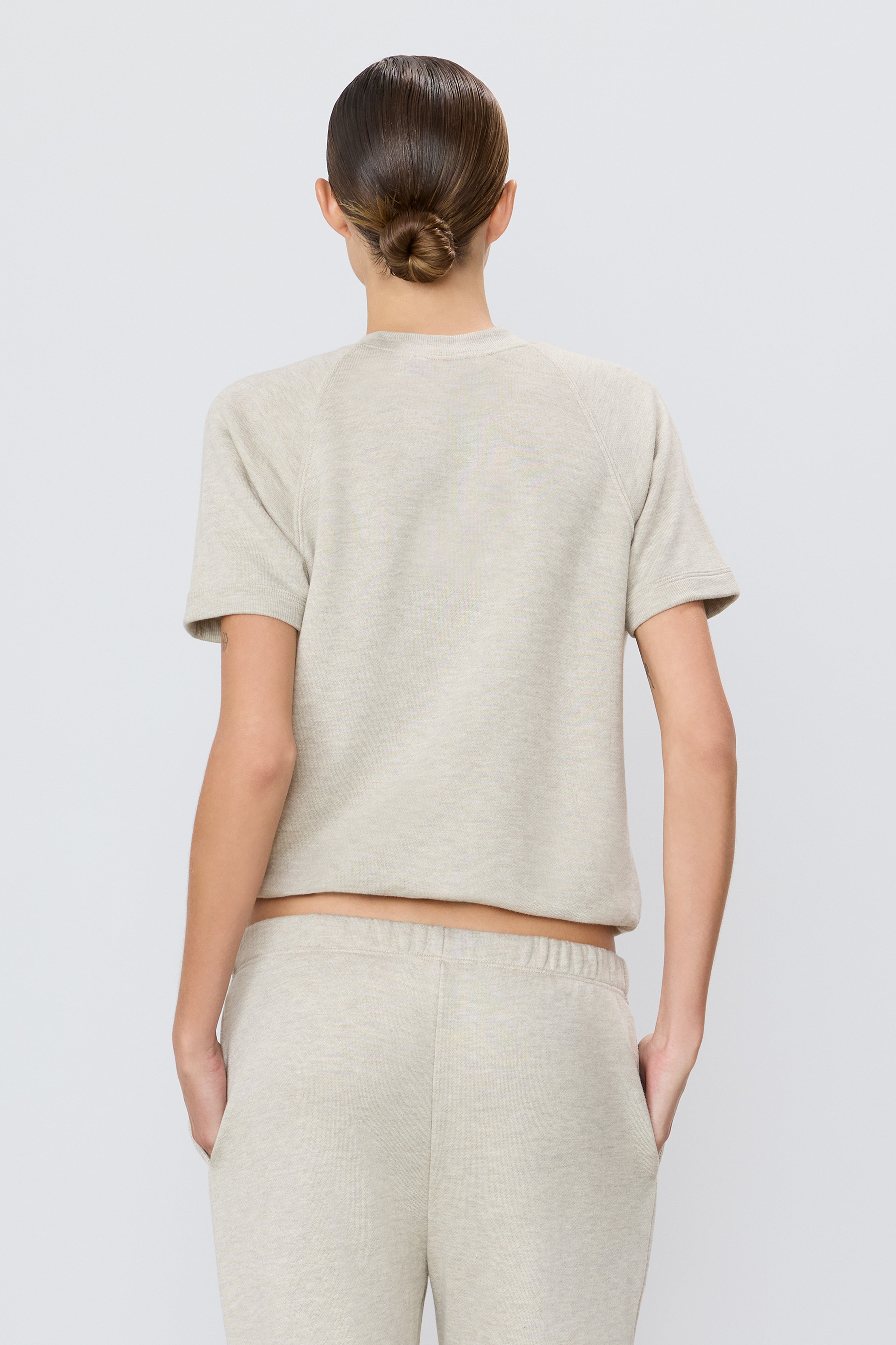 SHORT SLEEVE RAGLAN SWEATSHIRT - ÉTERNE