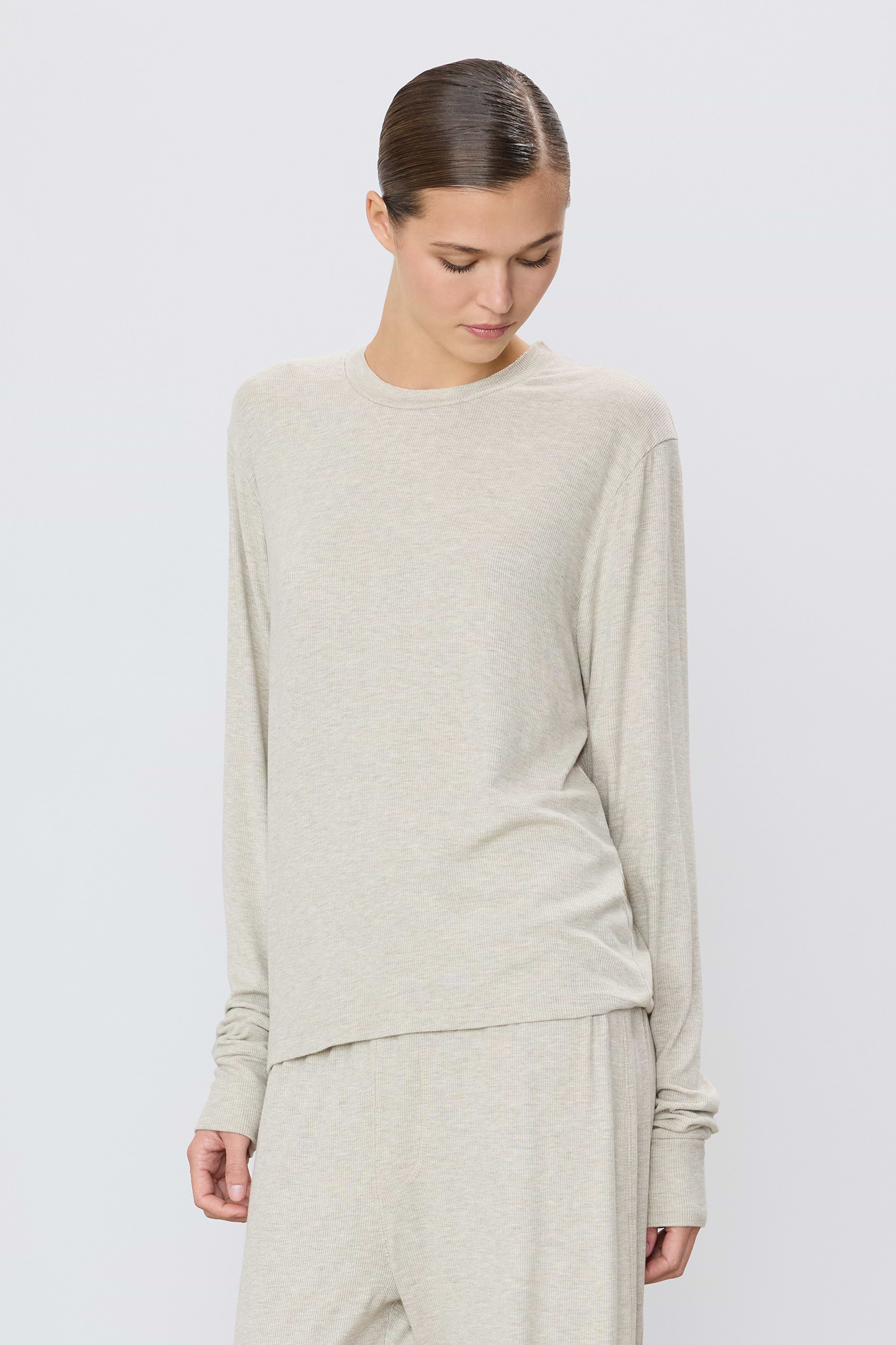 LONG SLEEVE BOYFRIEND T-SHIRT - ÉTERNE
