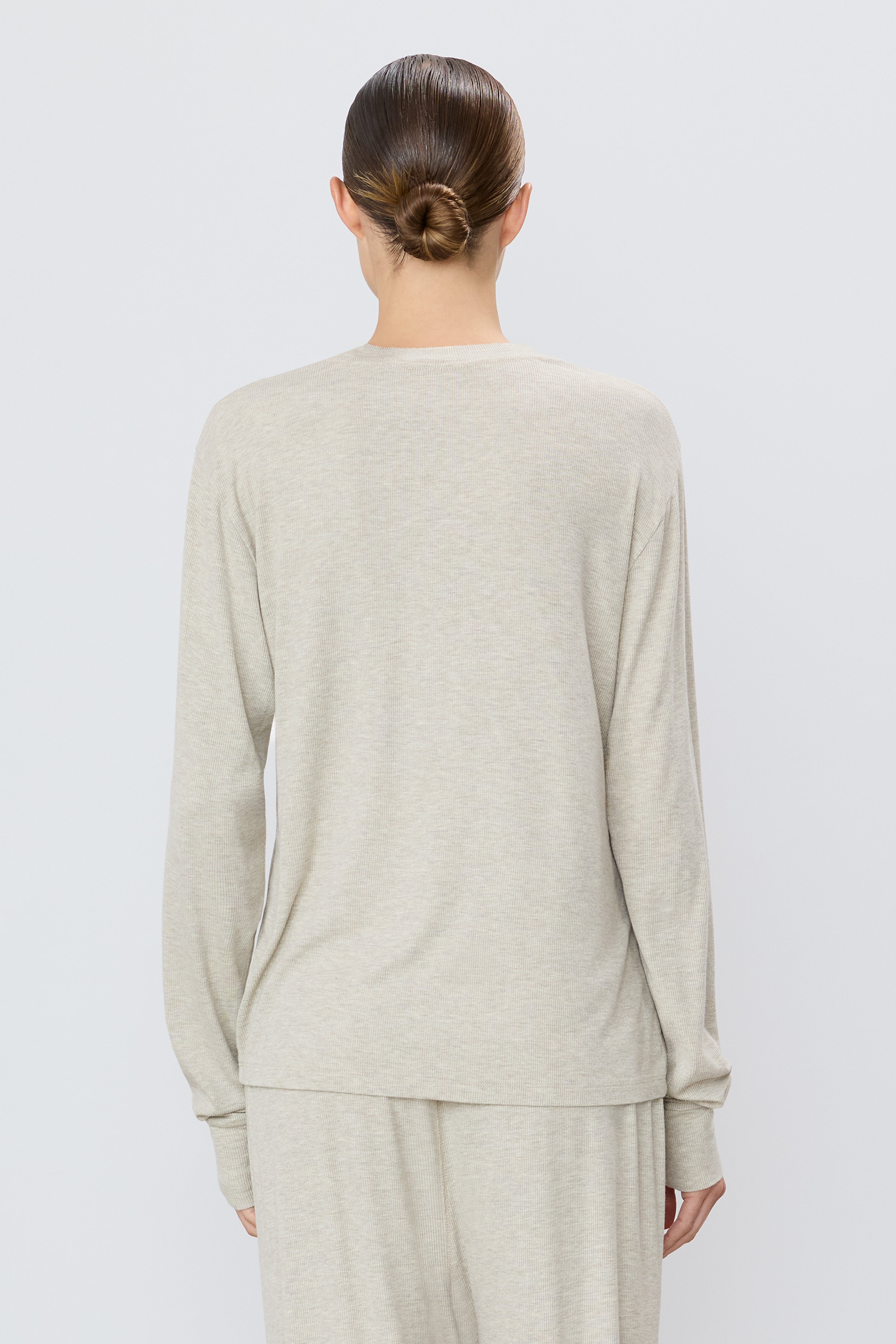 LONG SLEEVE BOYFRIEND T-SHIRT - ÉTERNE