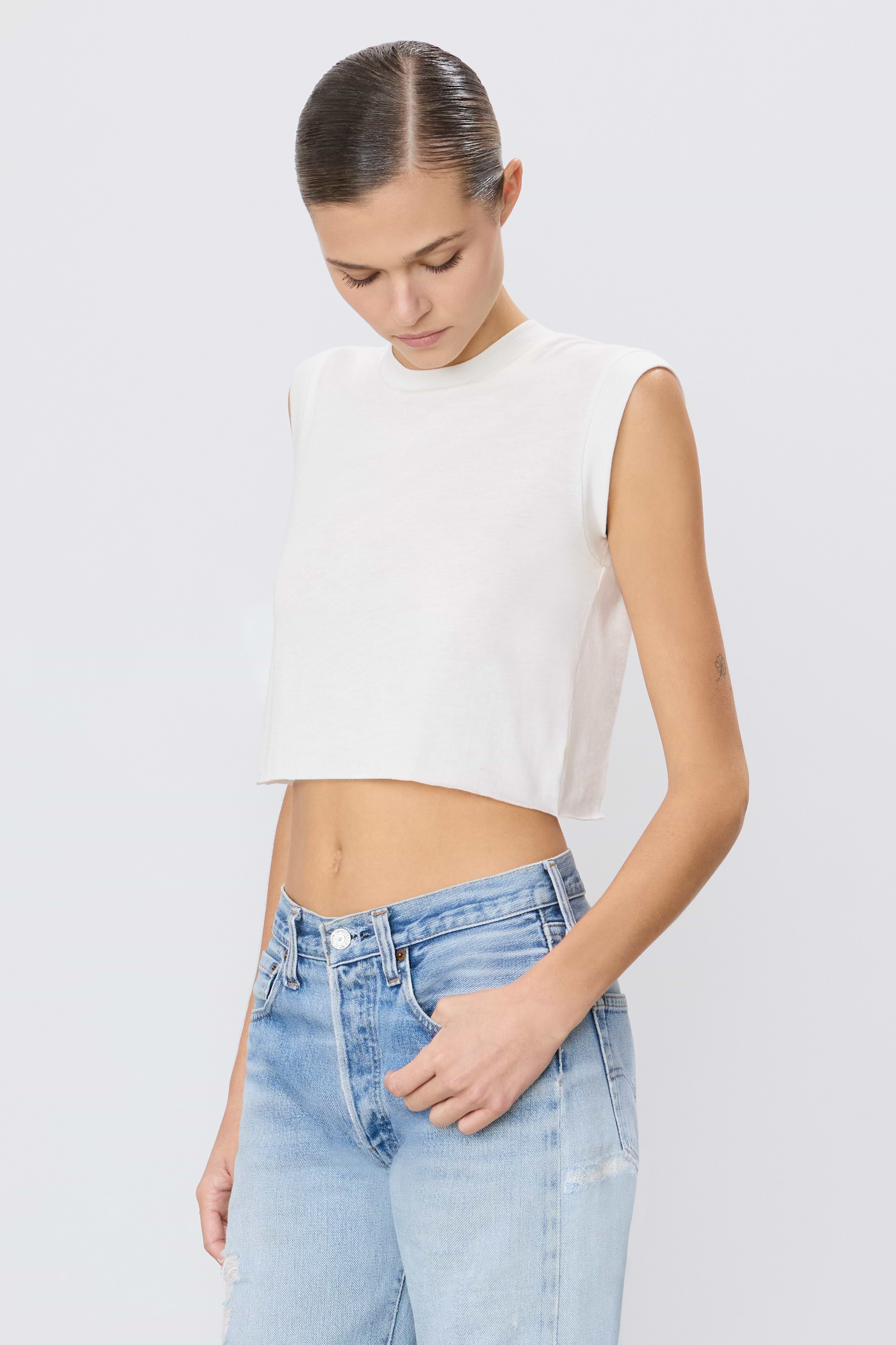 CROPPED MUSCLE TANK - ÉTERNE