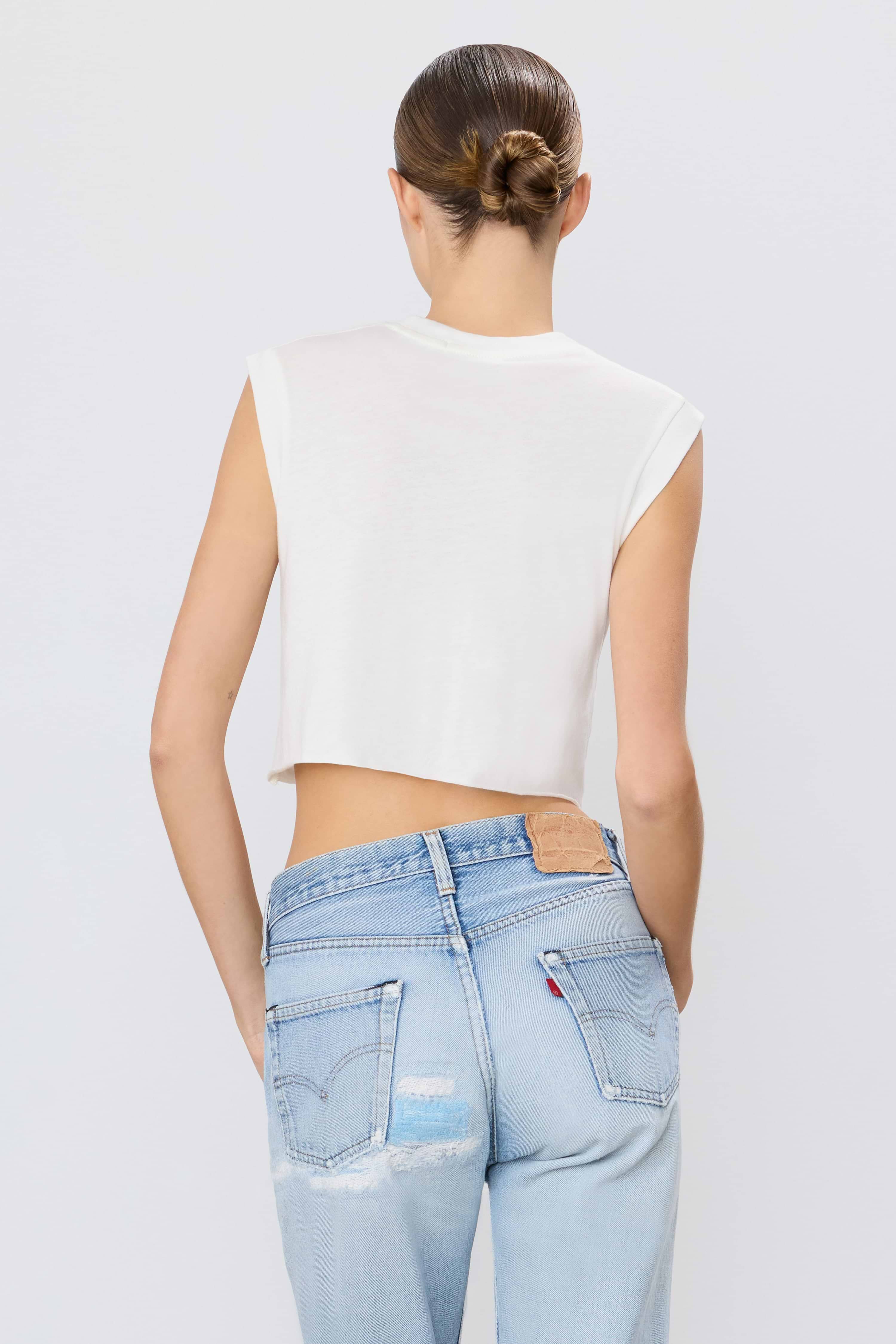 CROPPED MUSCLE TANK - ÉTERNE