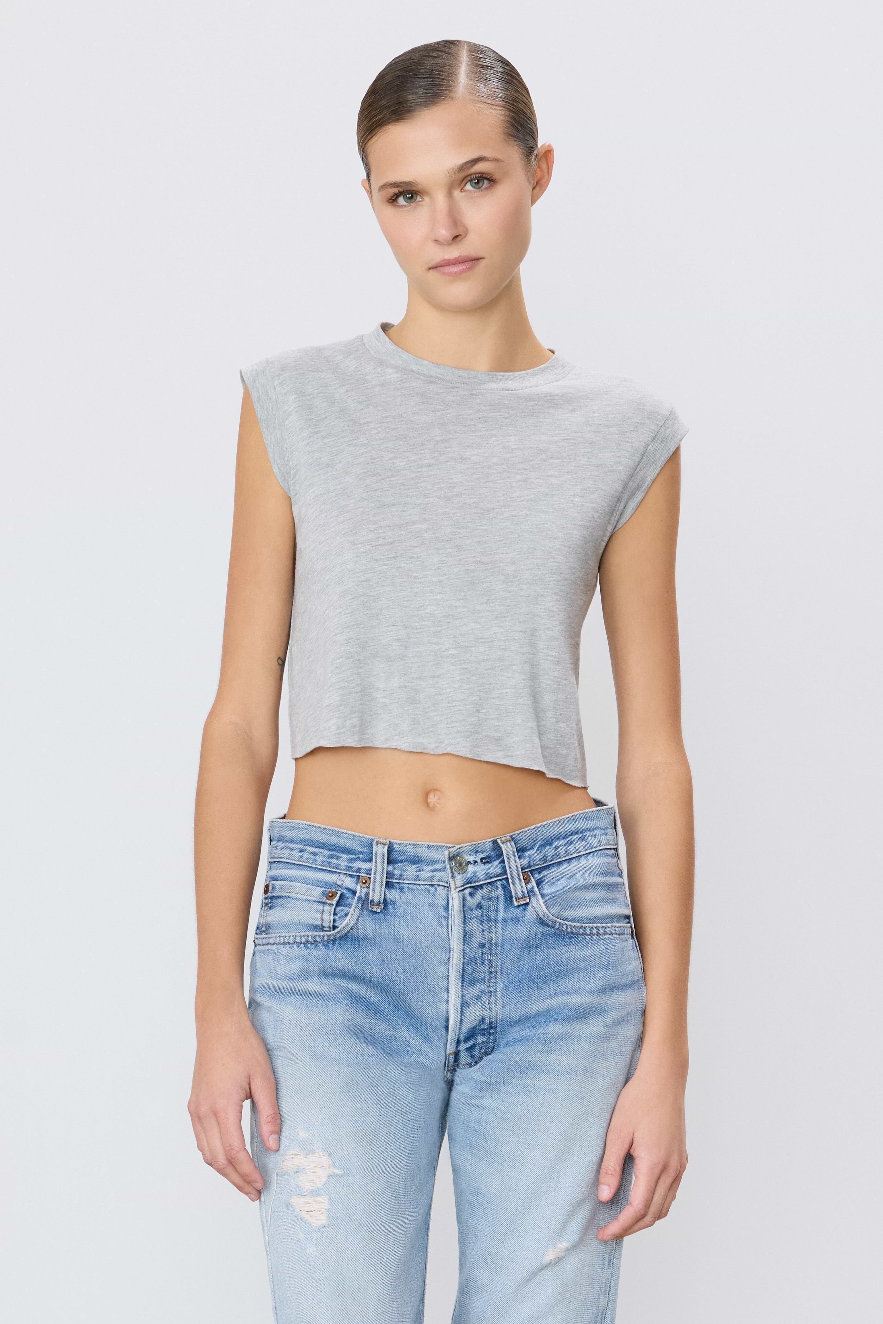 CROPPED MUSCLE TANK - ÉTERNE