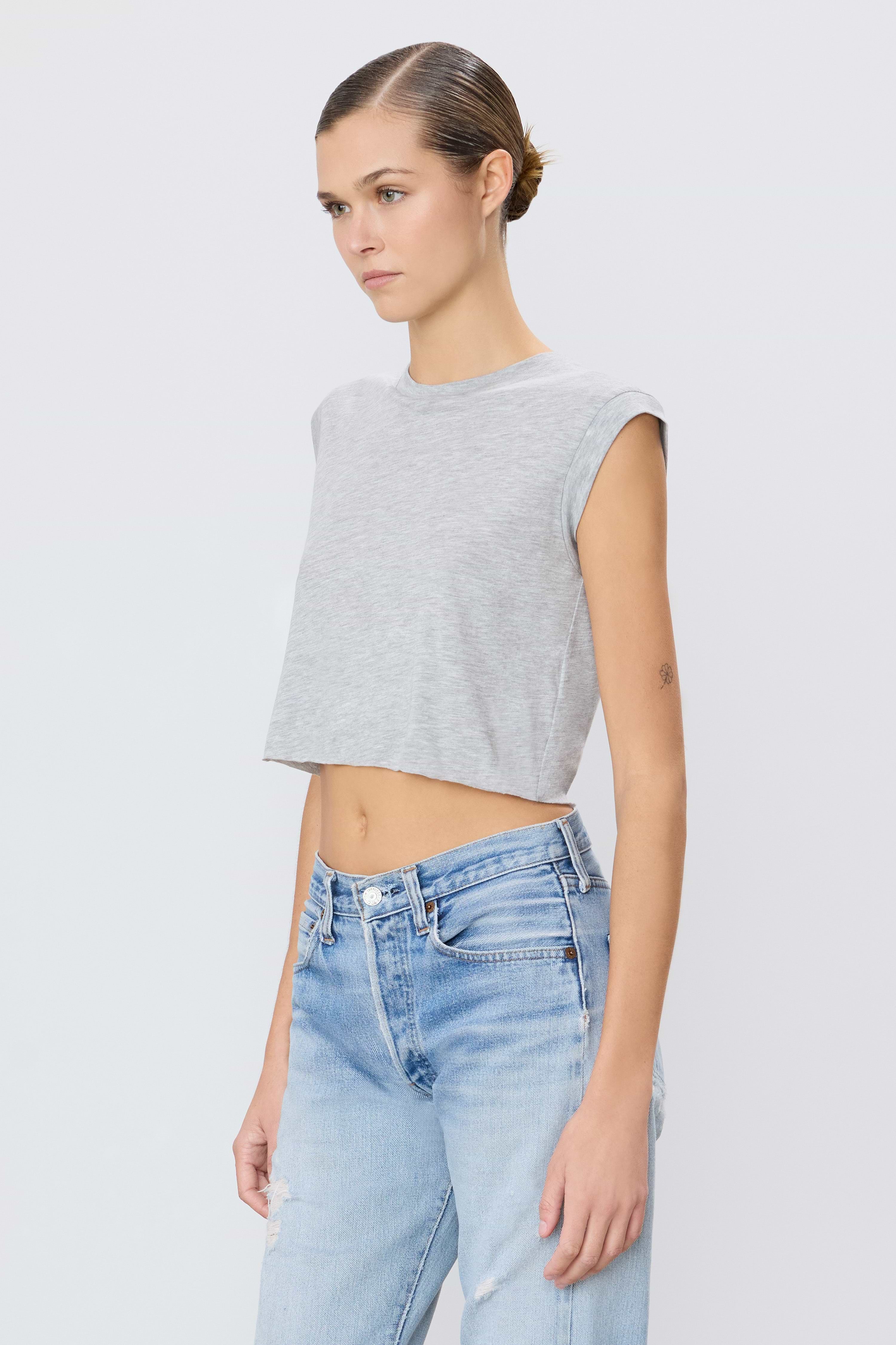 CROPPED MUSCLE TANK - ÉTERNE