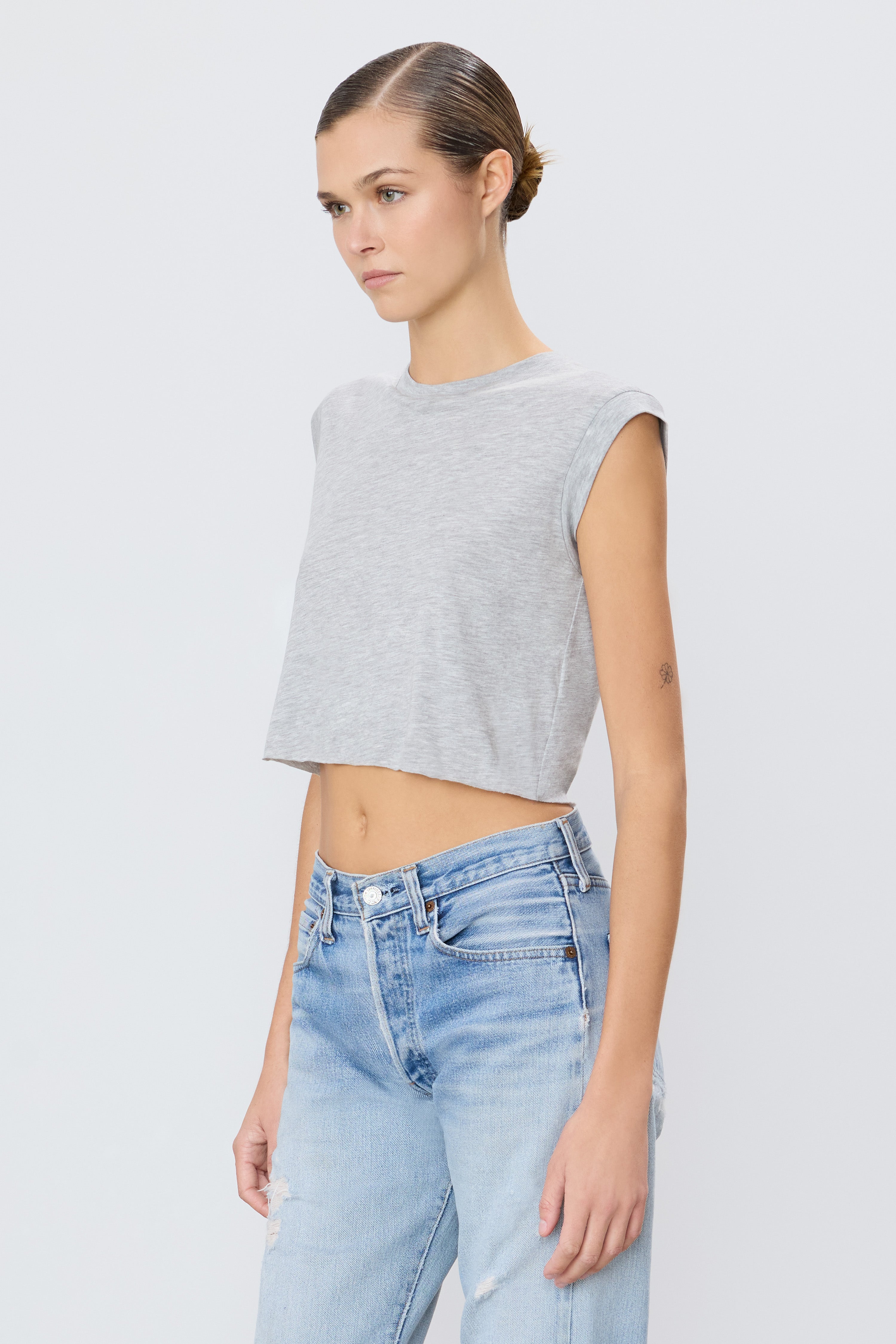 CROPPED MUSCLE TANK - ÉTERNE