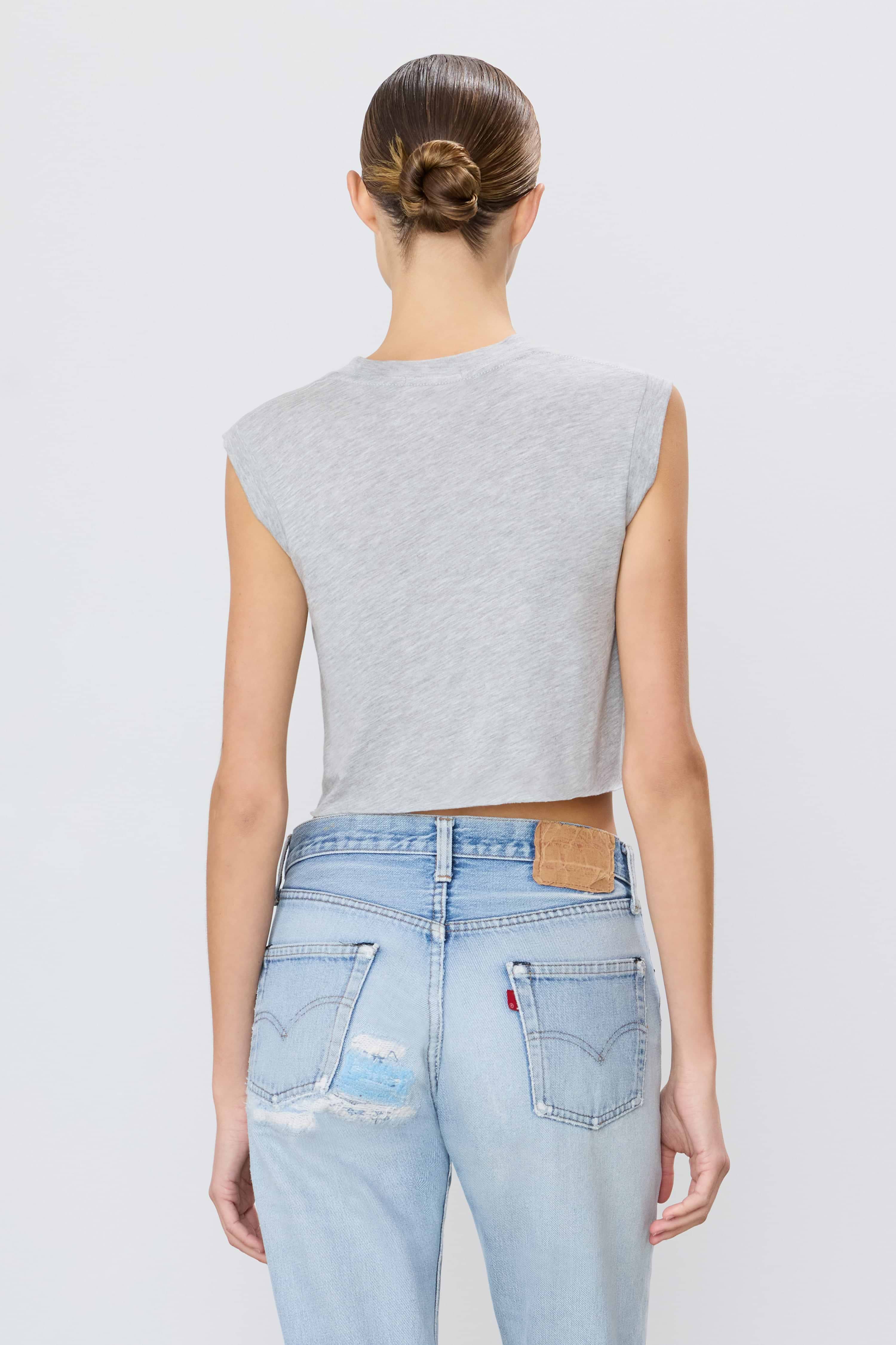 CROPPED MUSCLE TANK - ÉTERNE