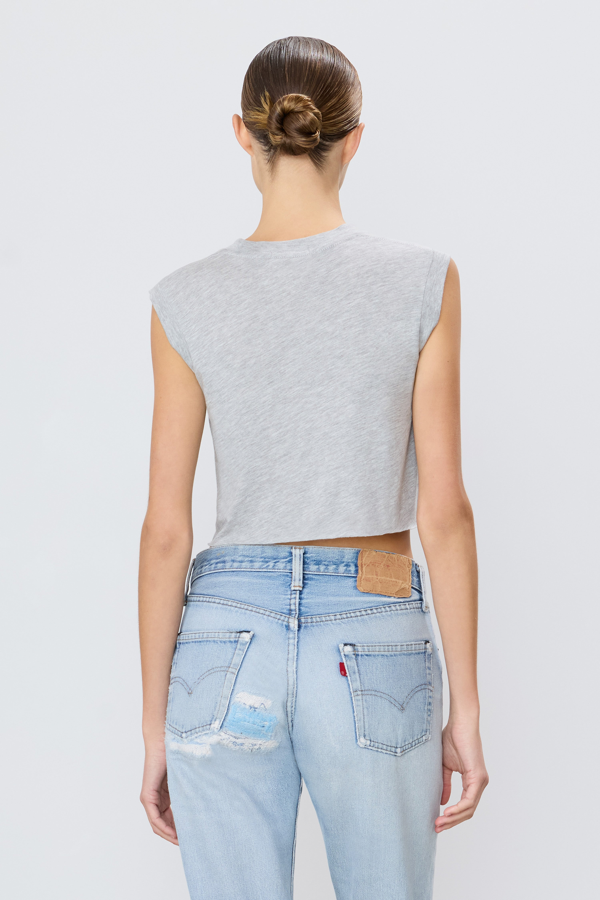 CROPPED MUSCLE TANK - ÉTERNE