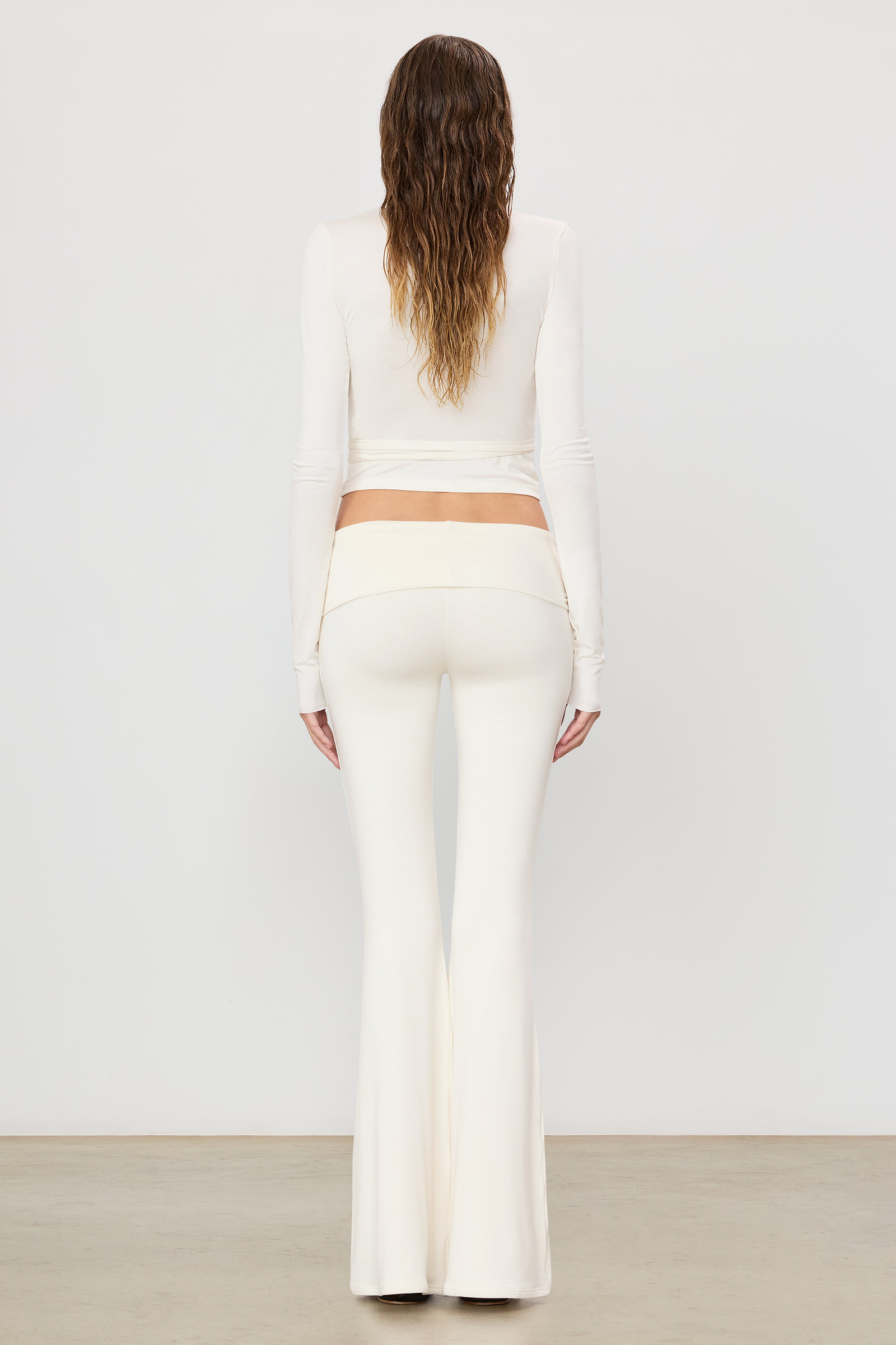 FOLDOVER FLARE PANT - ÉTERNE
