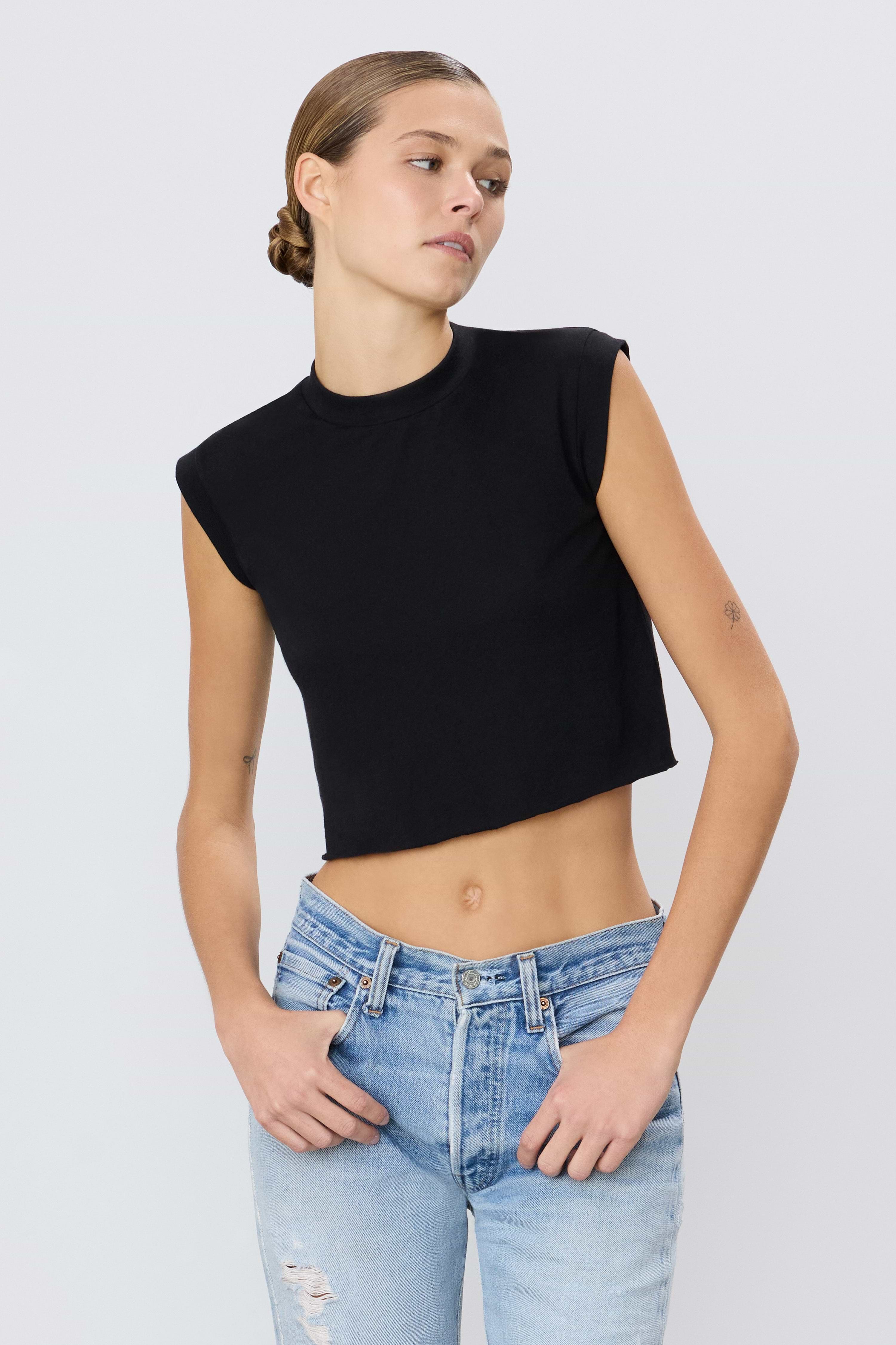 CROPPED MUSCLE TANK - ÉTERNE