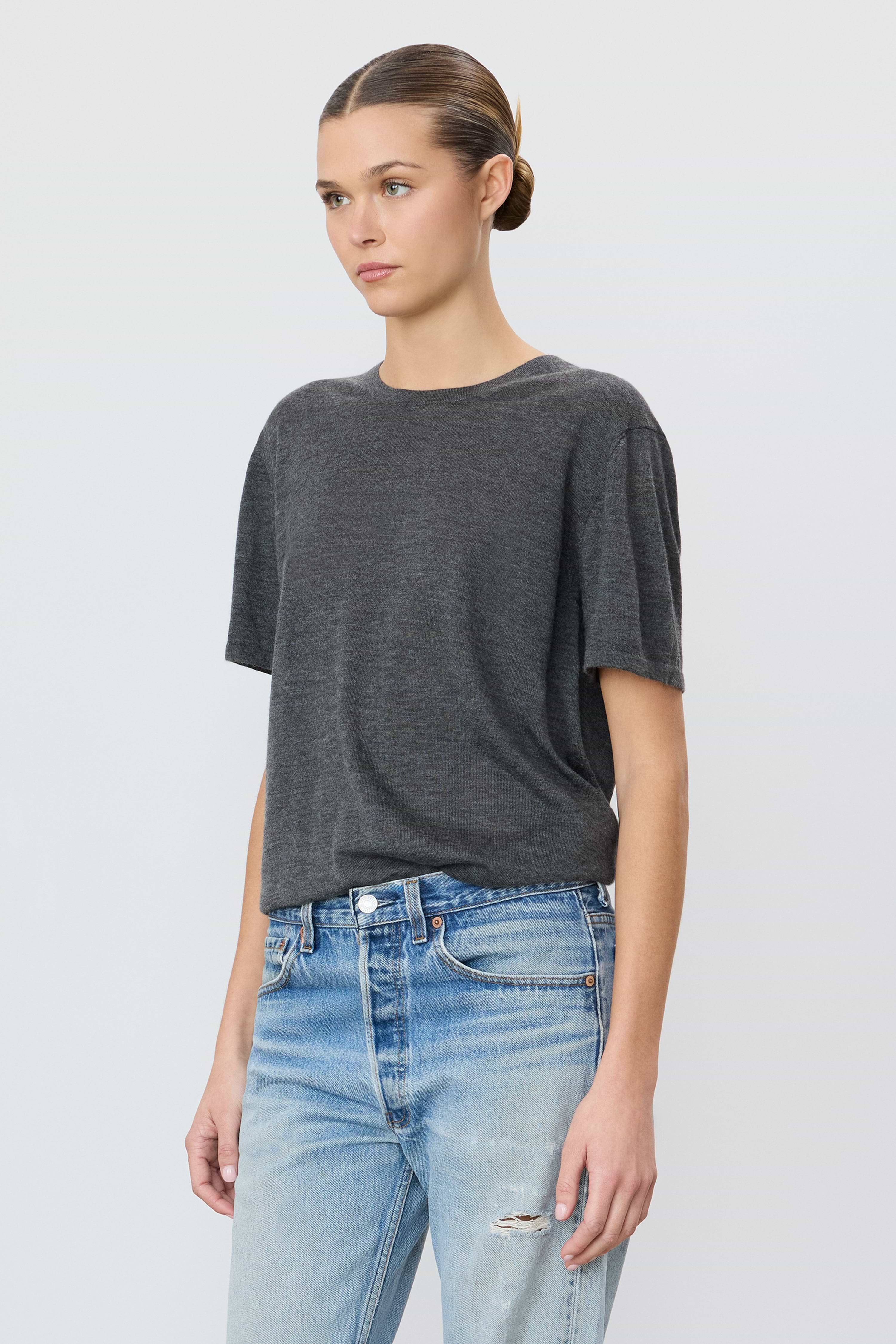 ÉTERNE SHORT SLEEVE BOYFRIEND T-SHIRT